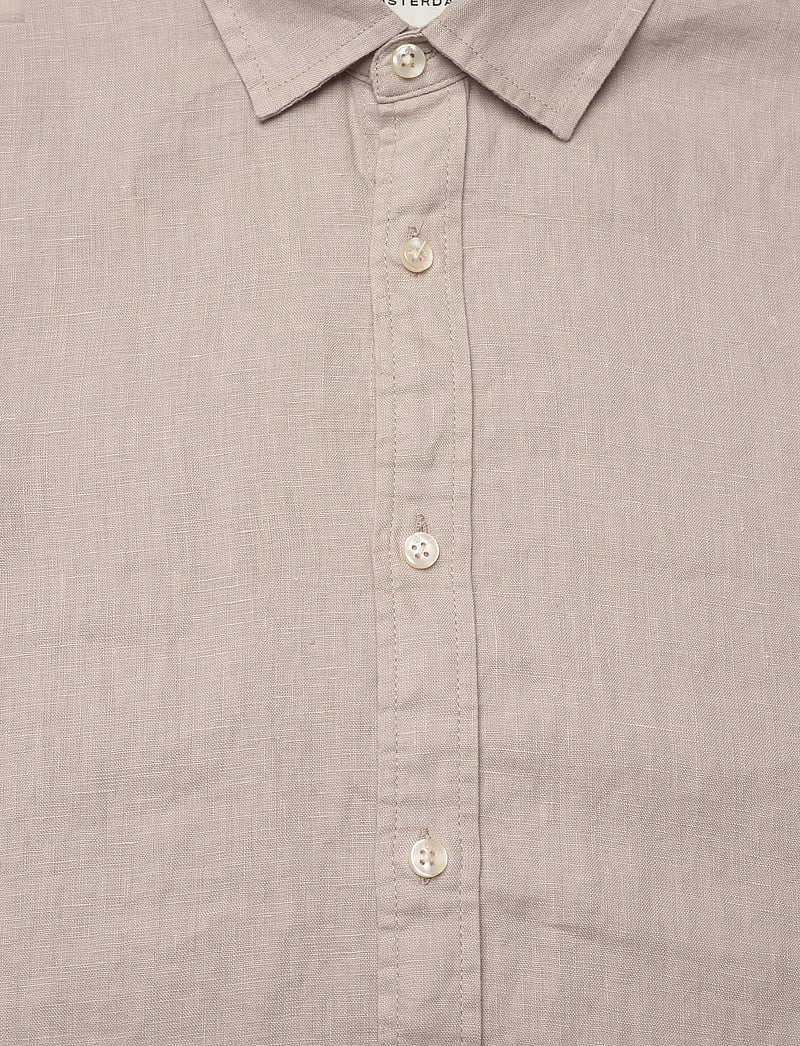 Scotch & Soda - Seasonal core - Regular fit linen shirt - leinenhemden - highway grey - 3