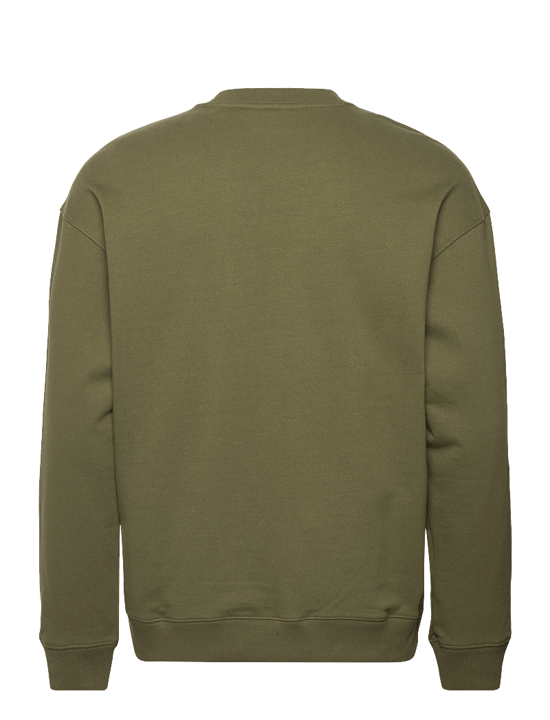Scotch & Soda - Relaxed-fit front artwork sweatshirt - sweatshirts - army - 1