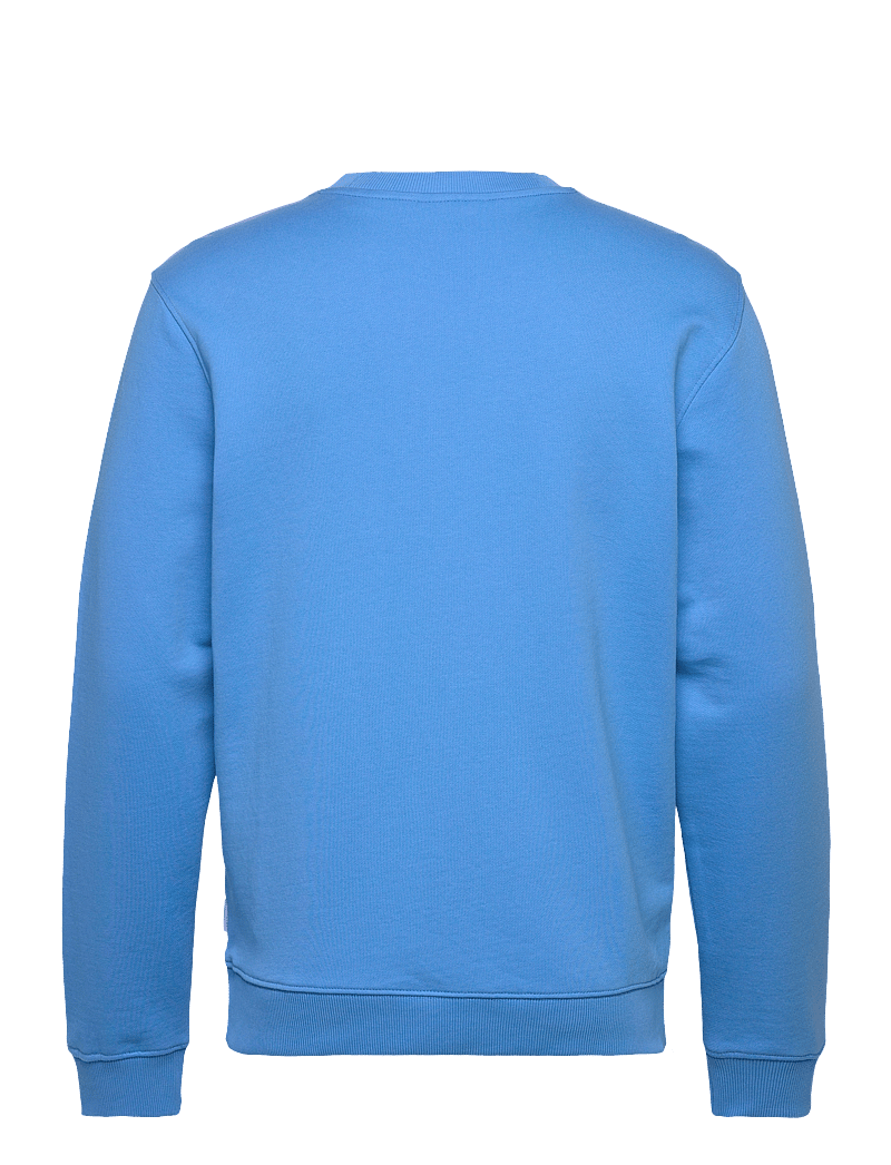 Scotch & Soda - Regular fit left chest logo sweatshirt - sweatshirts - aqua blue - 1