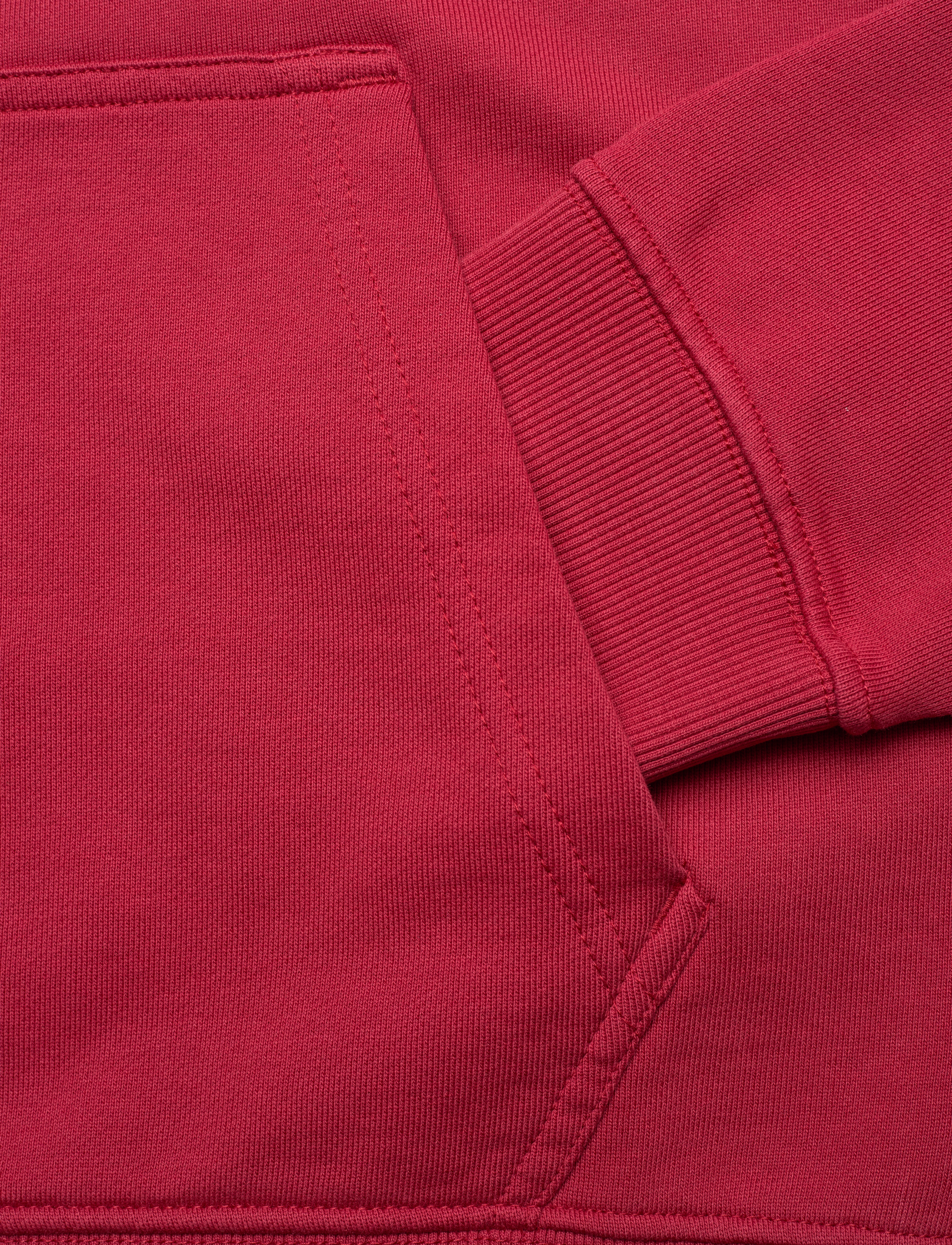 Scotch & Soda - Regular fit front and back artwork hoodie - roadside red - 3