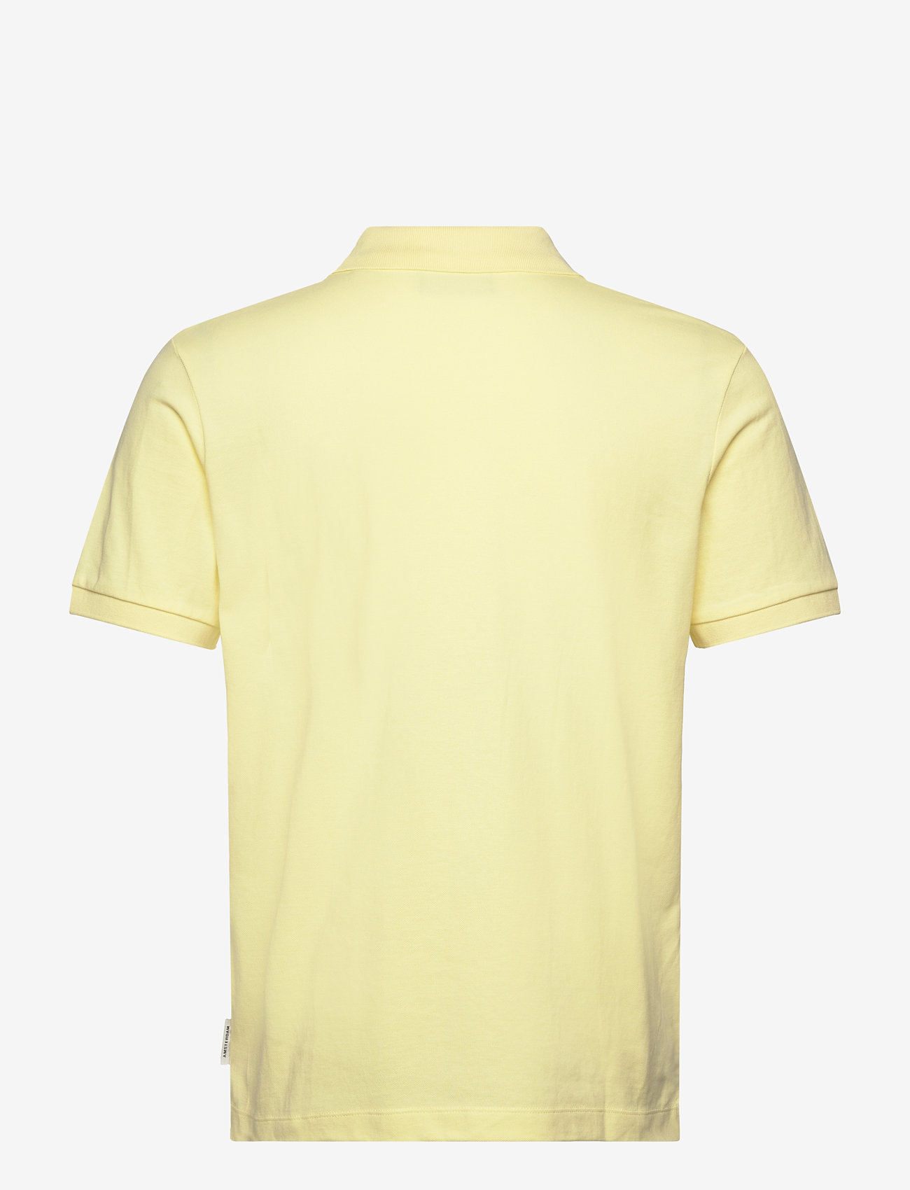 Scotch & Soda - Seasonal core - cotton pique regular fit polo - sorbet yellow - 1