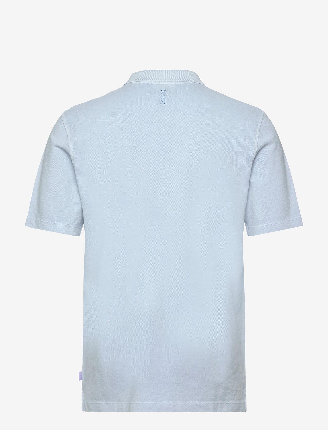 Scotch & Soda - Washed chest pocket relaxed-fit polo - krótki rękaw - shirting blue - 1