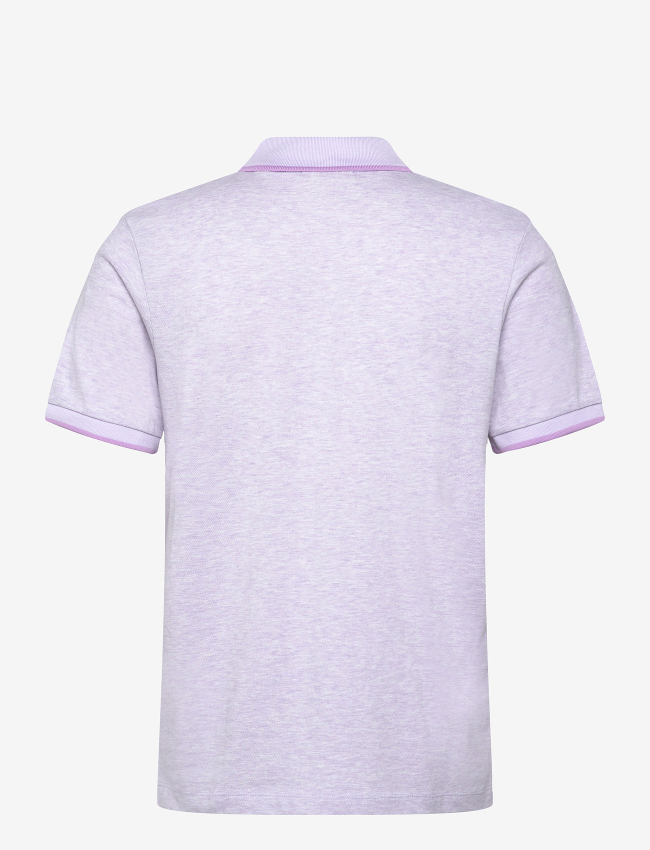 Scotch & Soda - Melange regular fit polo - kortärmade pikéer - bright lavendel melange - 1