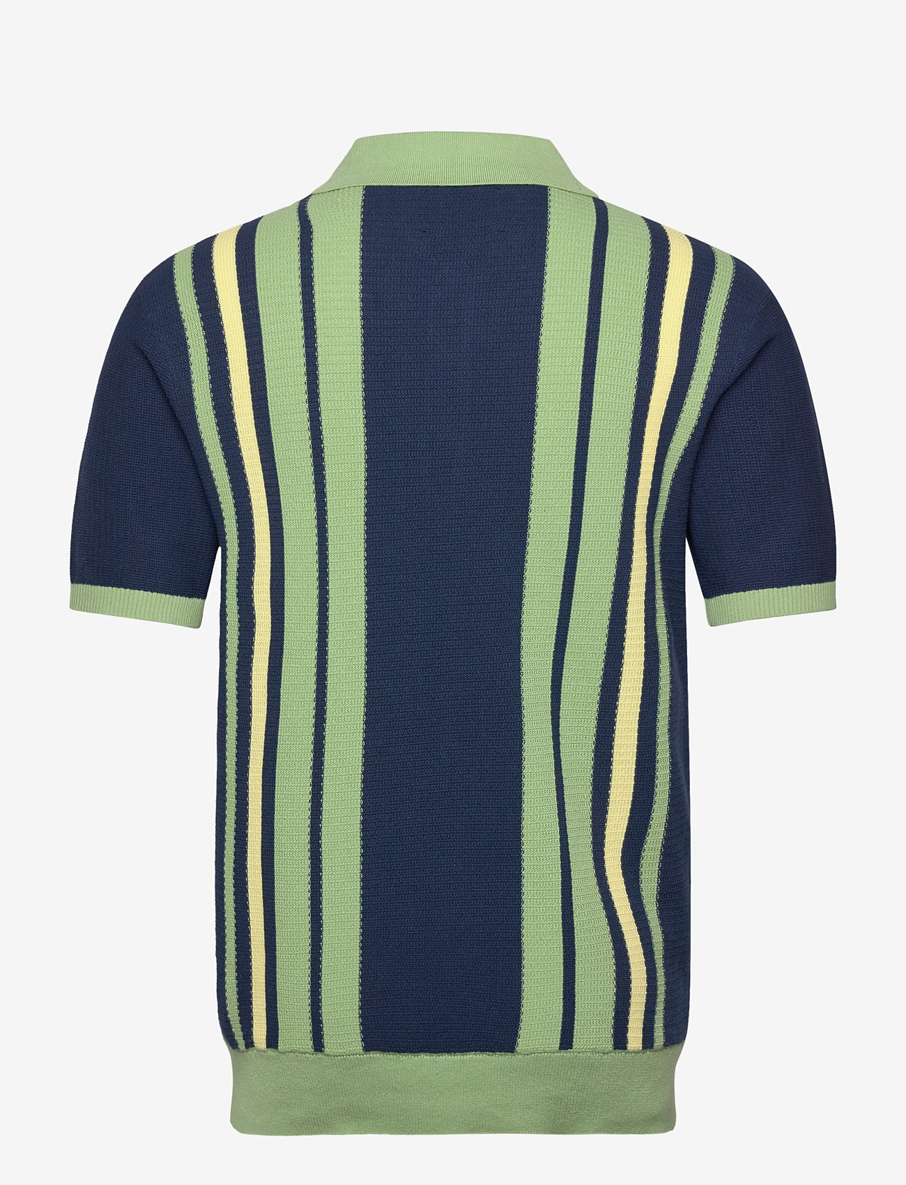 Scotch & Soda - Structured knitted regular fit polo - atlantic blue - 1