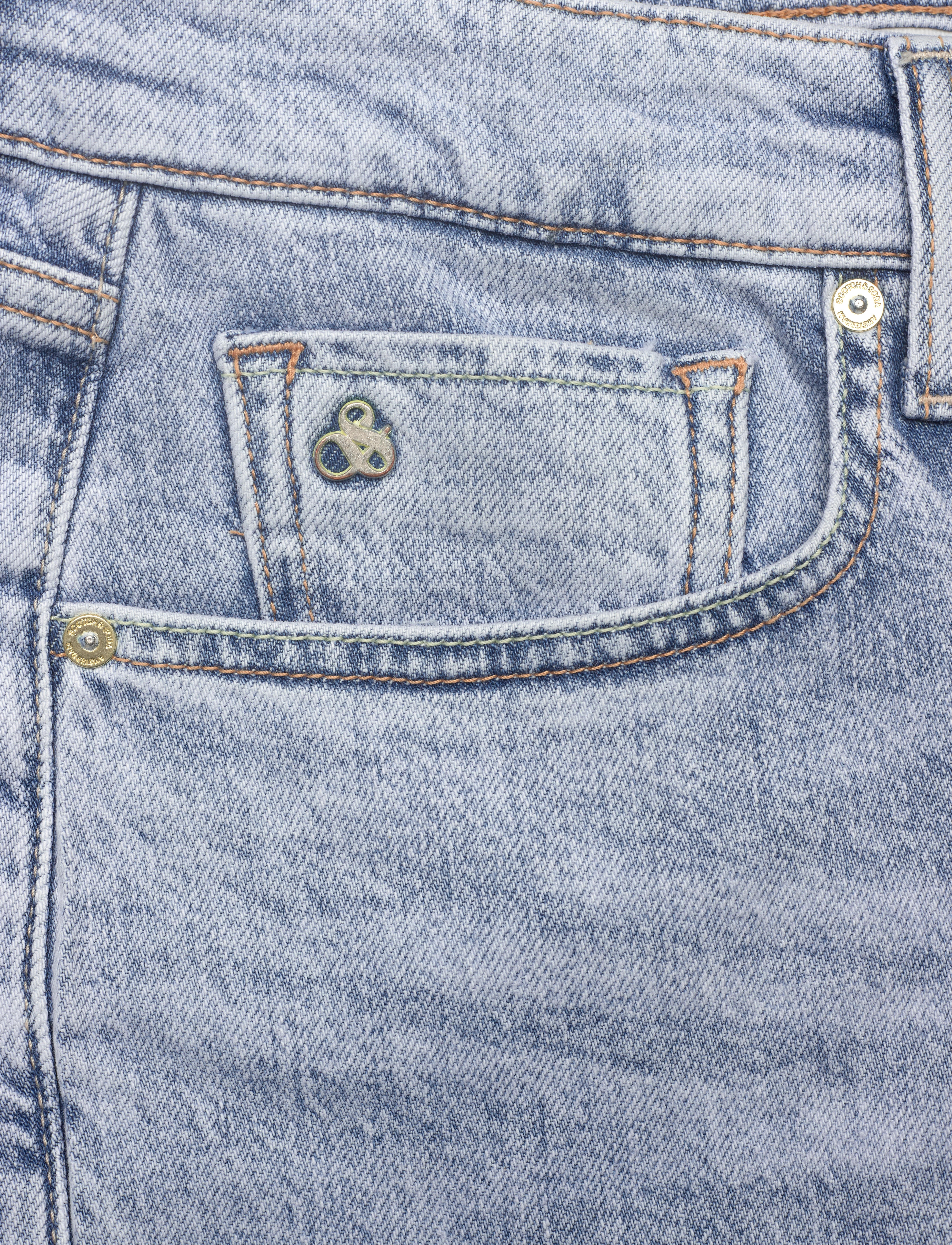 Scotch & Soda - Ralston slim fit denim short Spring Lights - jeans shorts - spring lights - 2