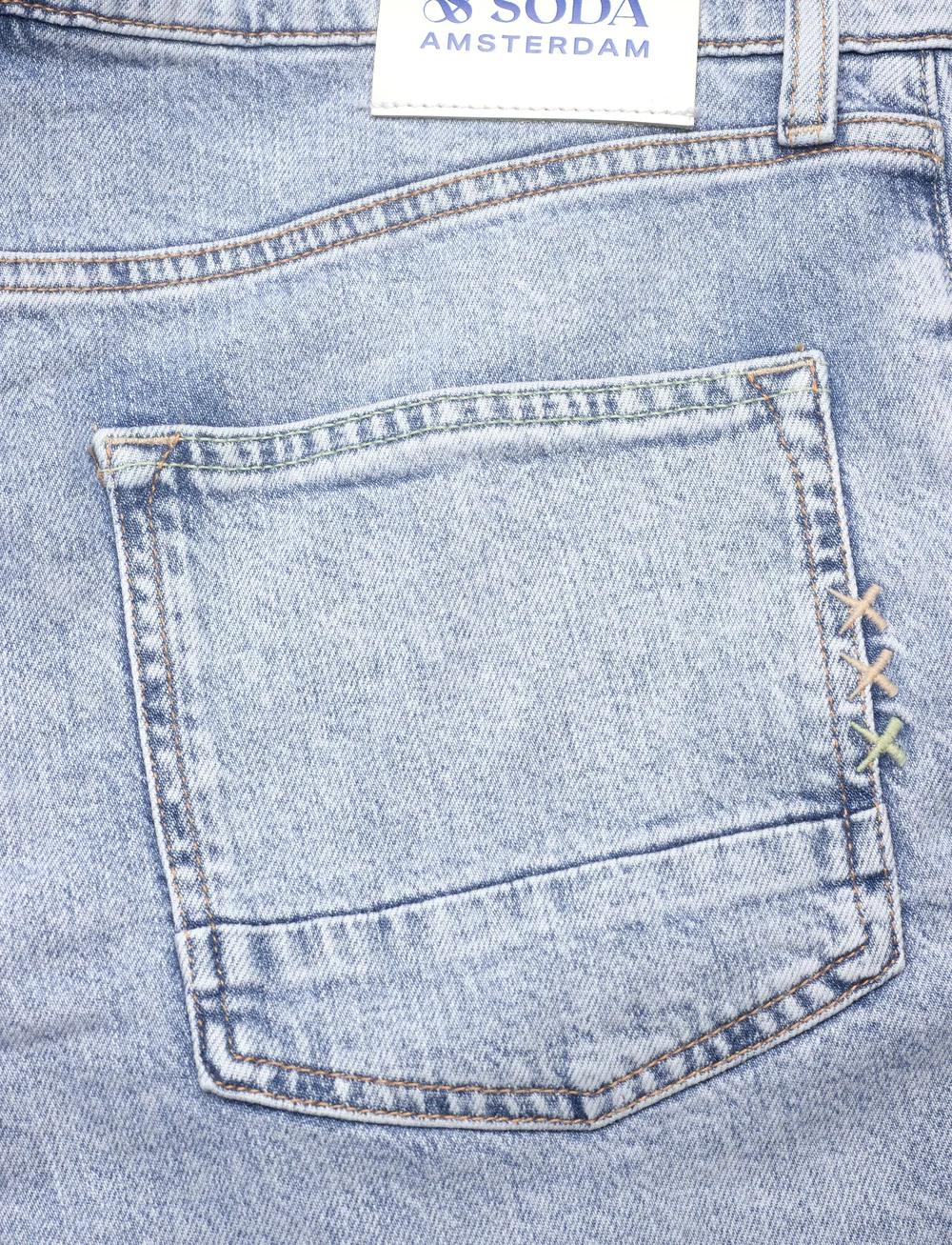 Scotch & Soda - Ralston slim fit denim short Spring Lights - jeans shorts - spring lights - 4