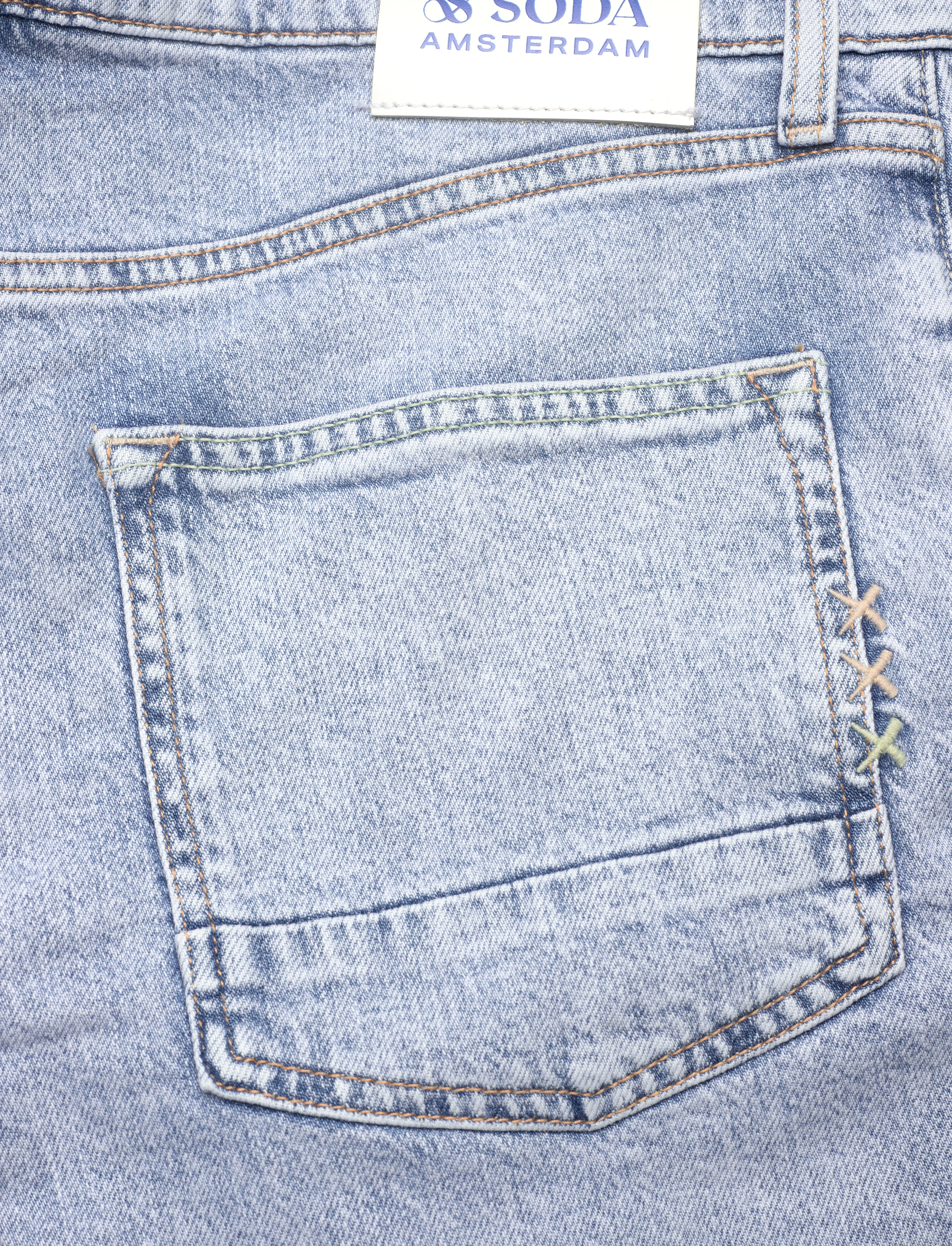 Scotch & Soda - Ralston slim fit denim short Spring Lights - jeans shorts - spring lights - 4