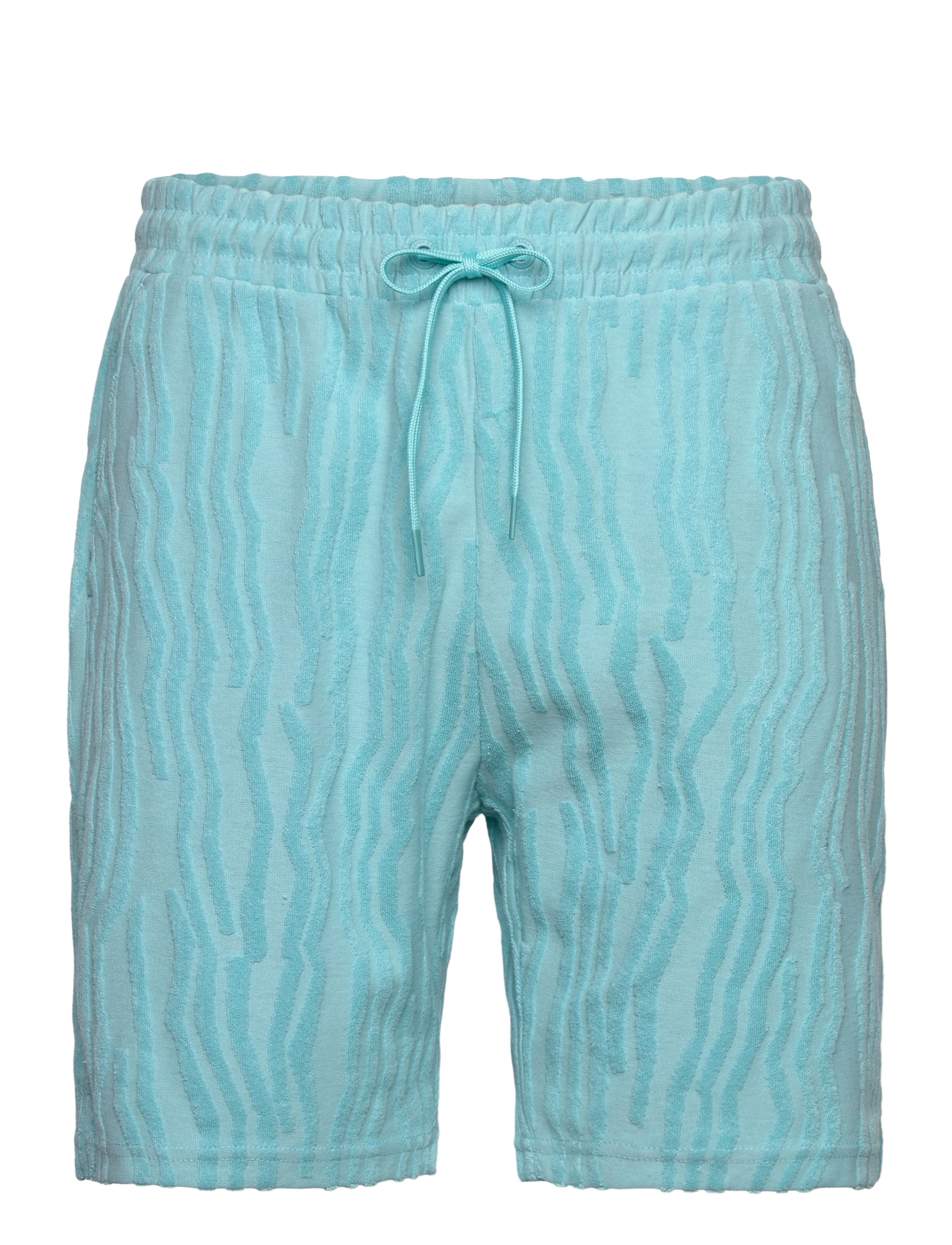 Scotch & Soda Cotton terry jacquard shorts - Shorts - SEA BLUE / blue