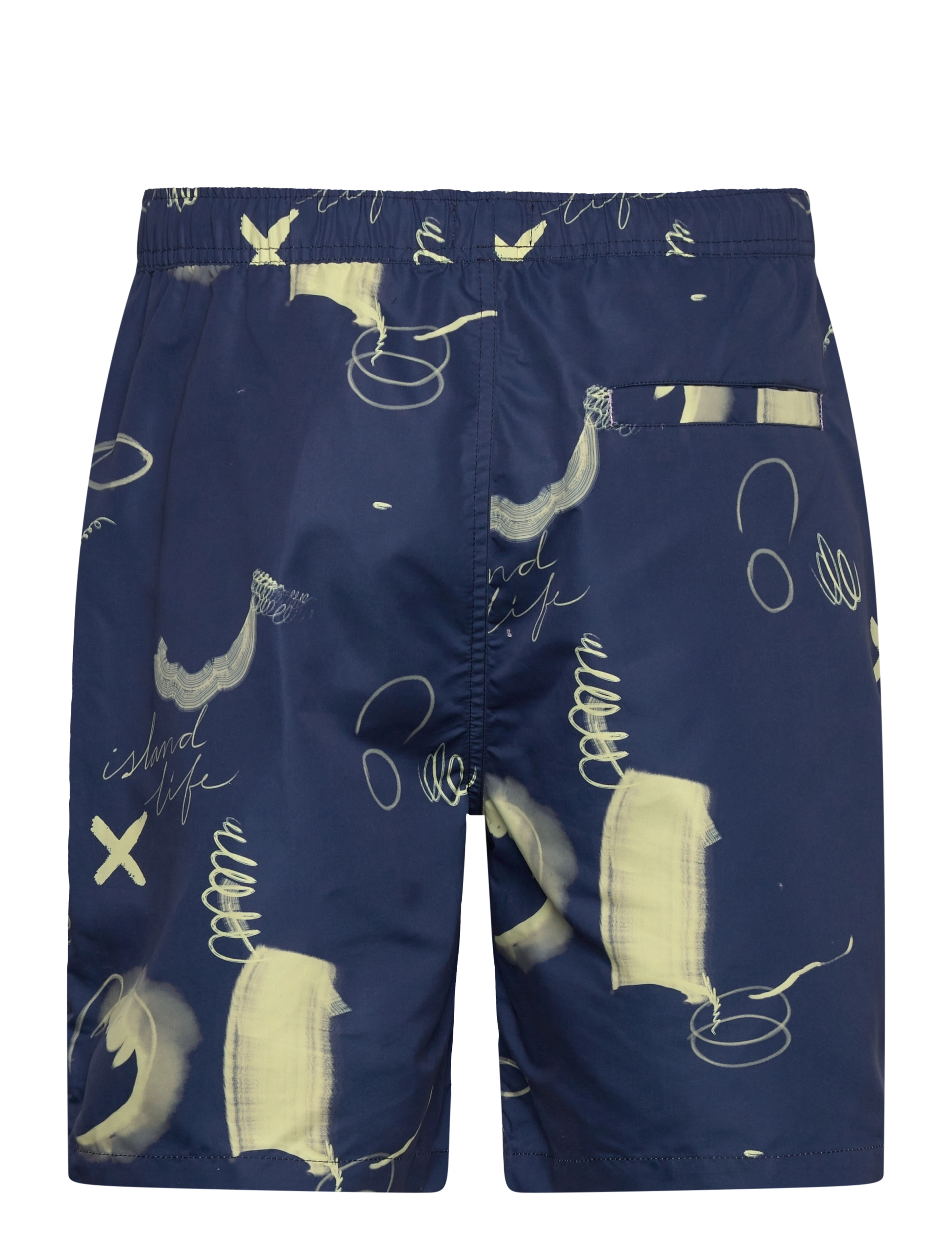 Scotch & Soda - Printed long-length swimshort - shorts de bain - abstracts atlantic blue - 1
