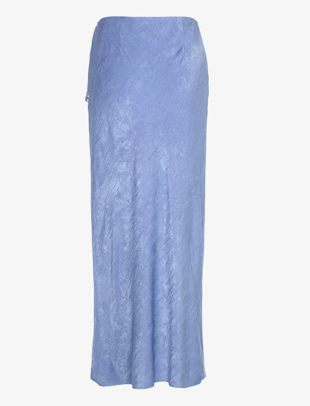 Scotch & Soda - Crushed Satin Skirt - satinnederdele - lake blue - 1