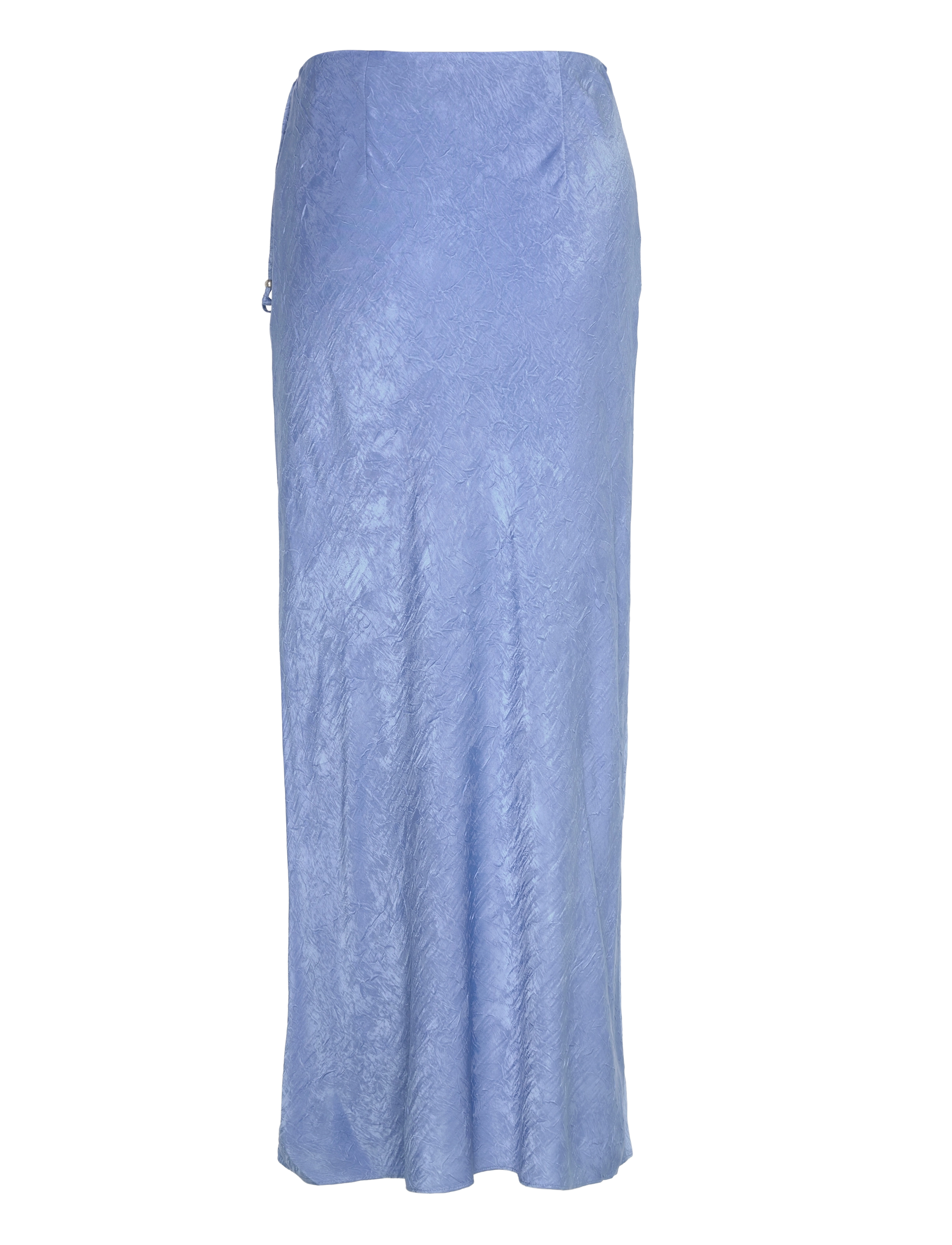 Scotch & Soda - Crushed Satin Skirt - fyrir sérstaka viðburði - lake blue - 1