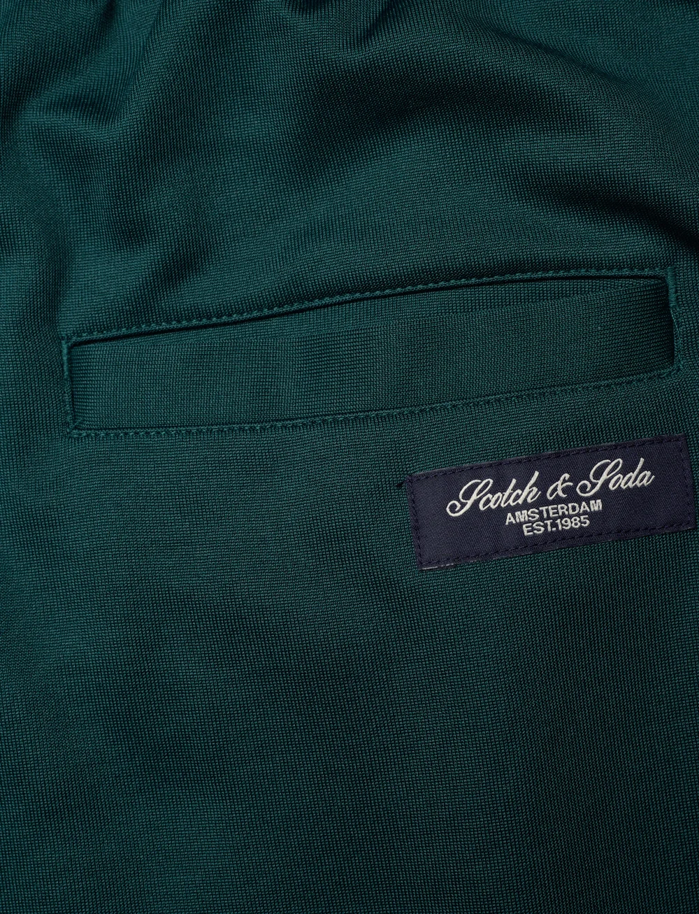 Scotch & Soda - Relaxed Straight Fit Trackpants - casual - pitch green - 5