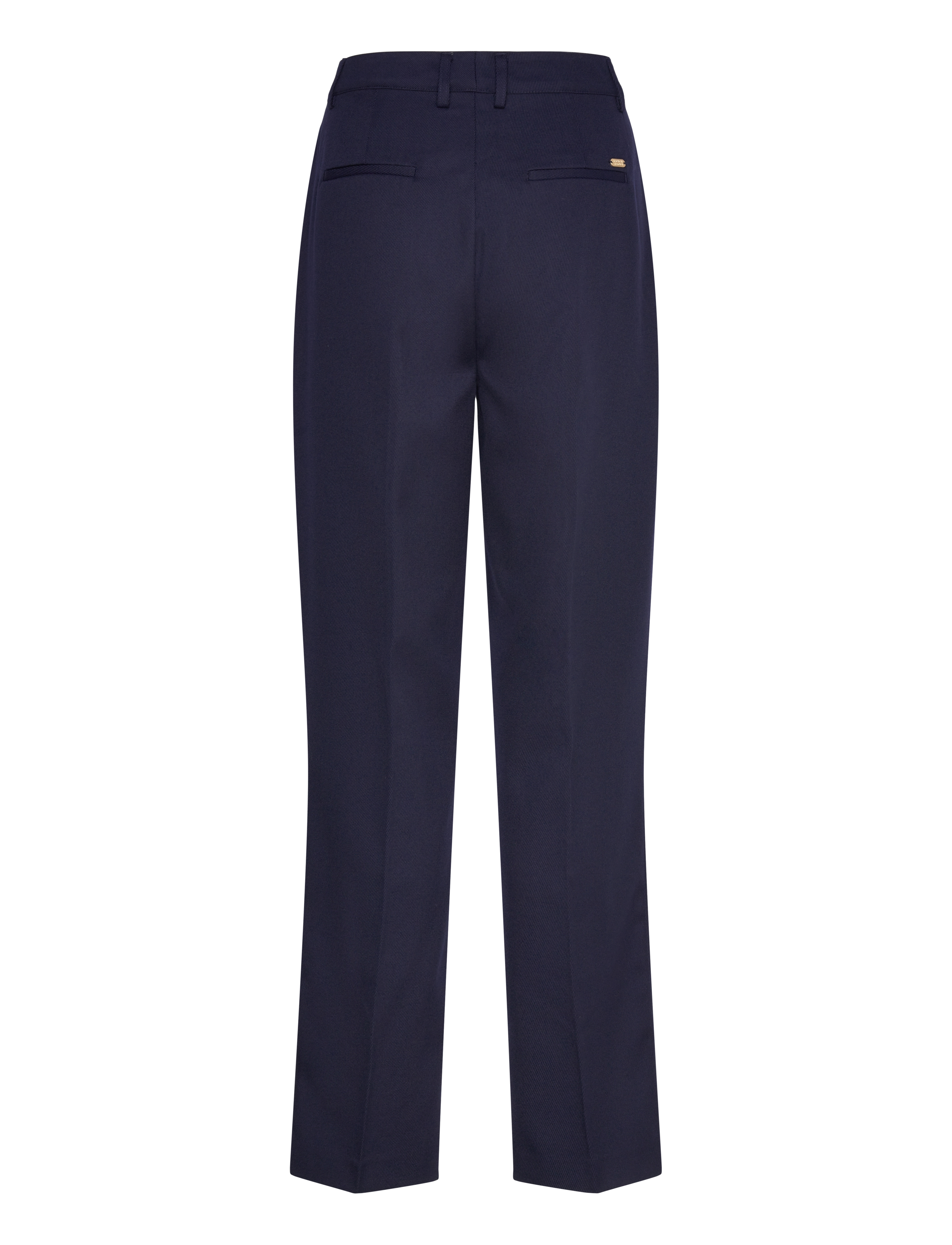 Scotch & Soda - Robyn relaxed tapered leg gabardine twill pant - pantalons habillés - navy - 1