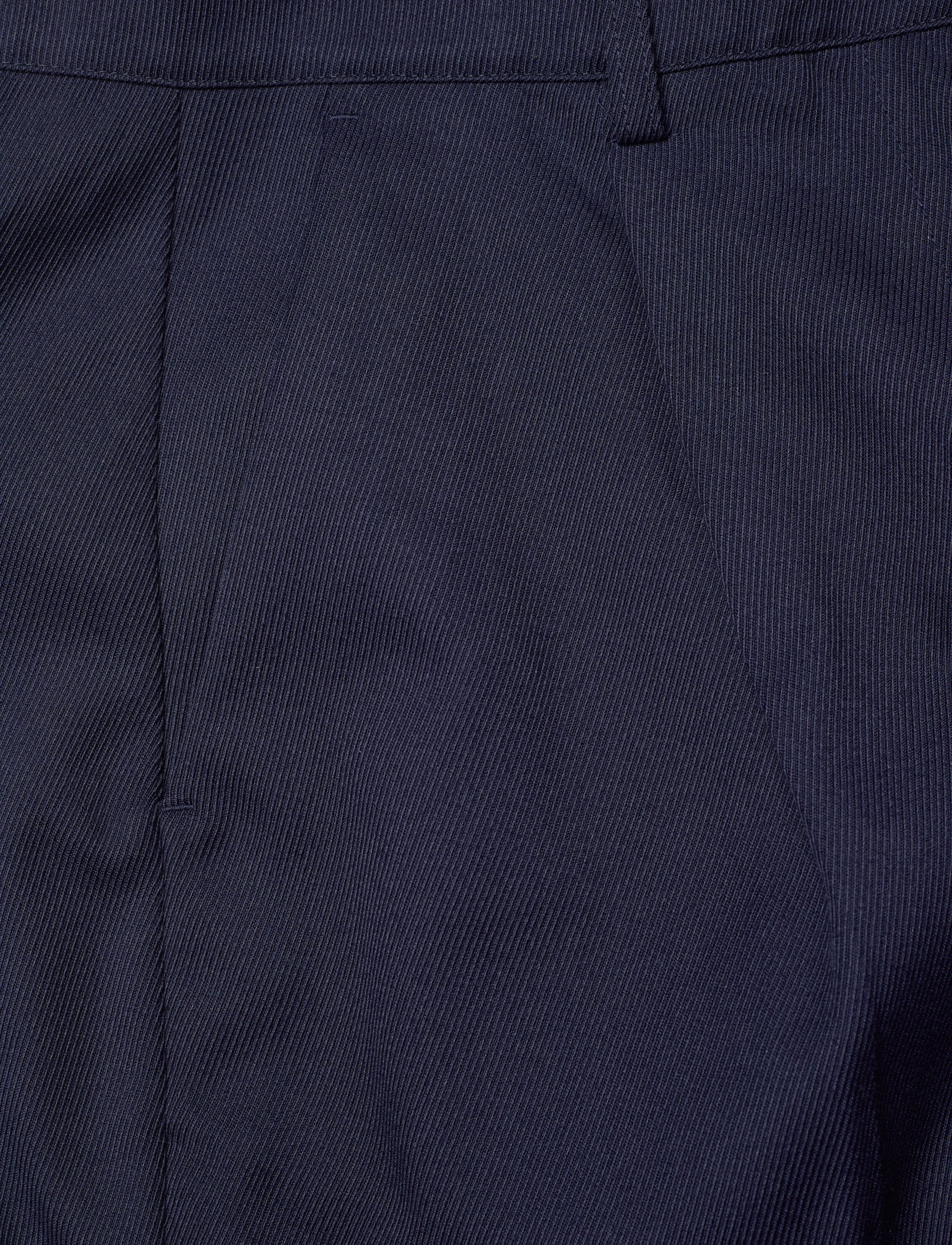 Scotch & Soda - Robyn relaxed tapered leg gabardine twill pant - pantalons habillés - navy - 2