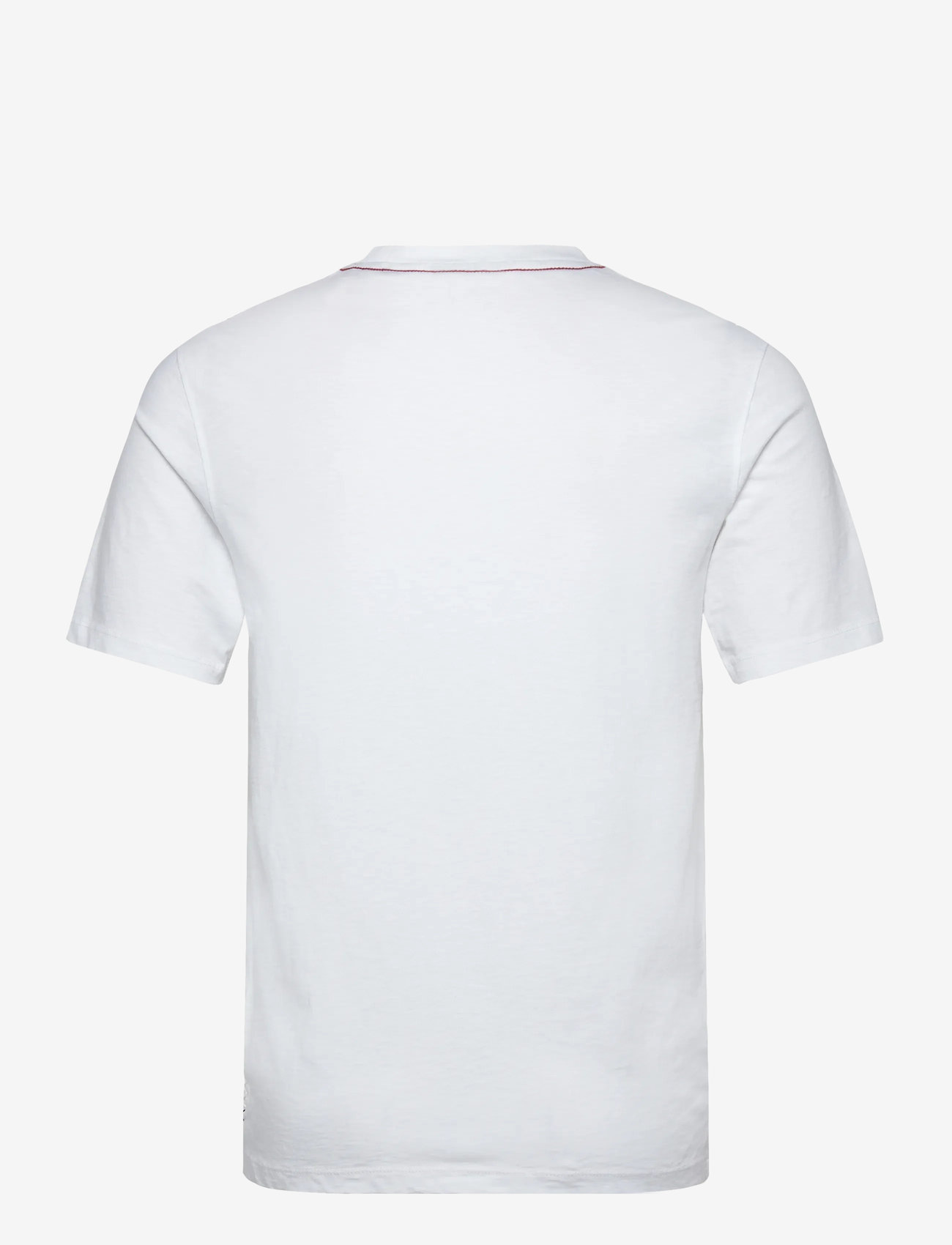 Scotch & Soda - Denim artwork t-shirt - kortärmade t-shirts - offwhite - 1