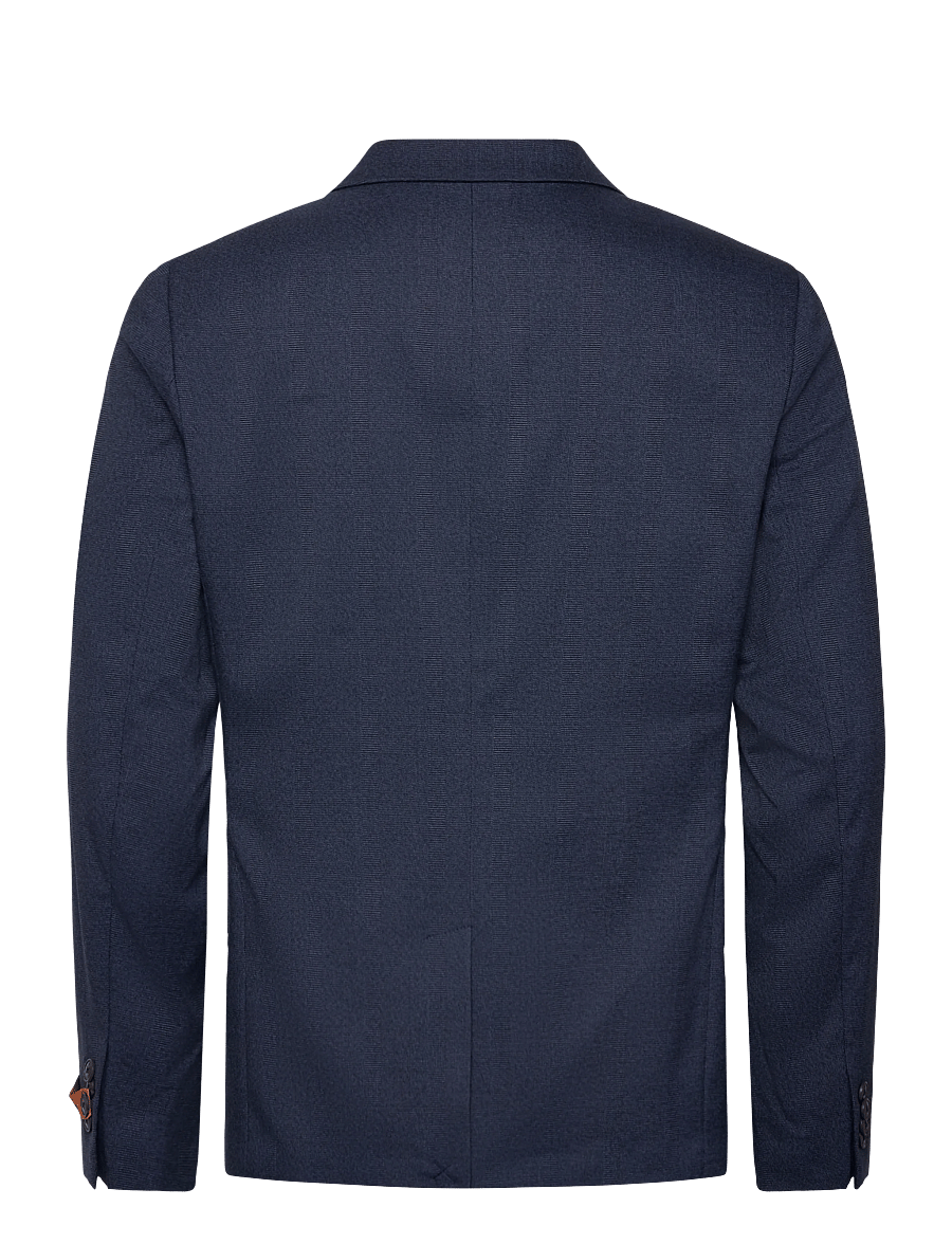 Scotch & Soda - Yarn-dyed notch lapel regular fit blazer - peacoat check - 1