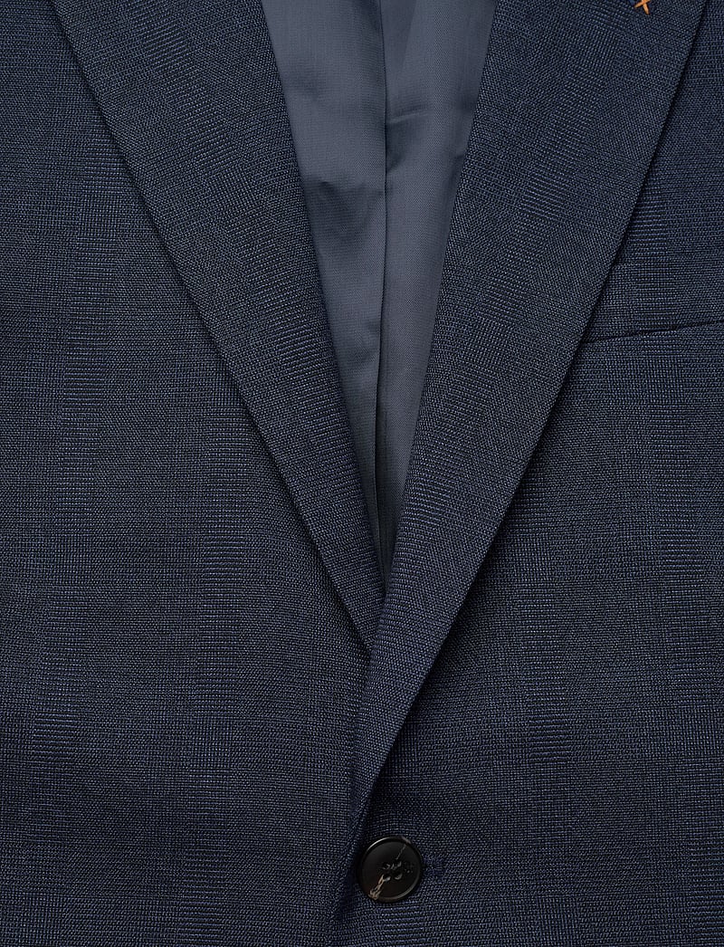 Scotch & Soda - Yarn-dyed notch lapel regular fit blazer - peacoat check - 2