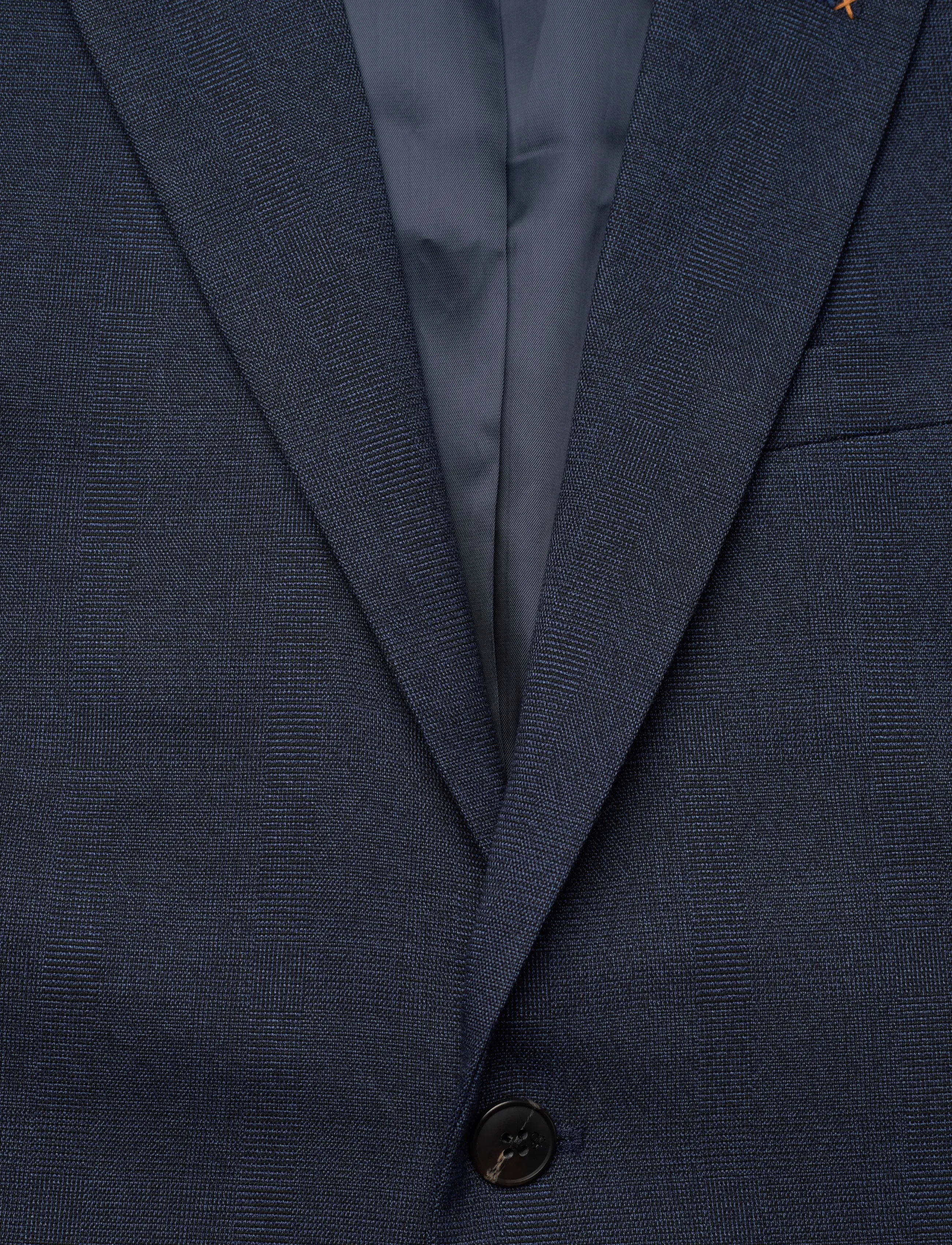 Scotch & Soda - Yarn-dyed notch lapel regular fit blazer - peacoat check - 2