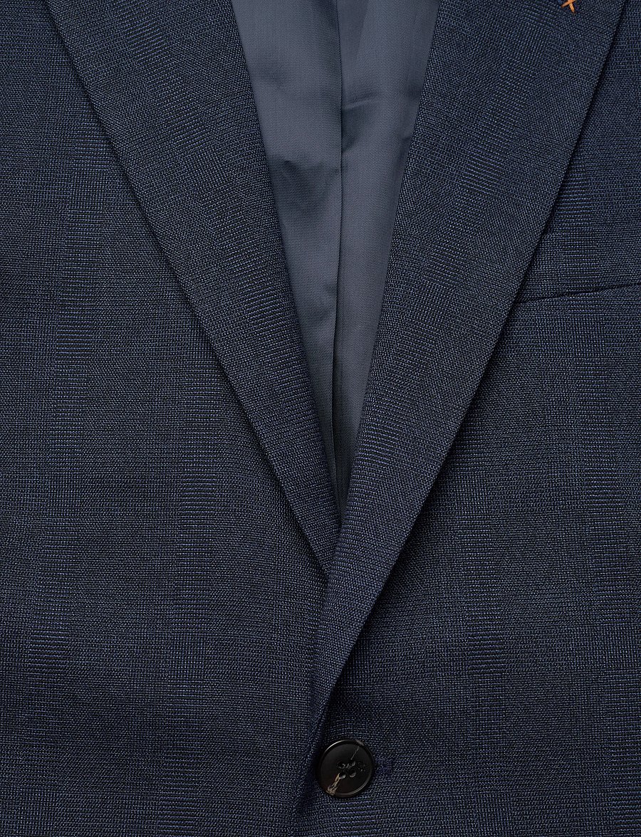 Scotch & Soda - Yarn-dyed notch lapel regular fit blazer - peacoat check - 2