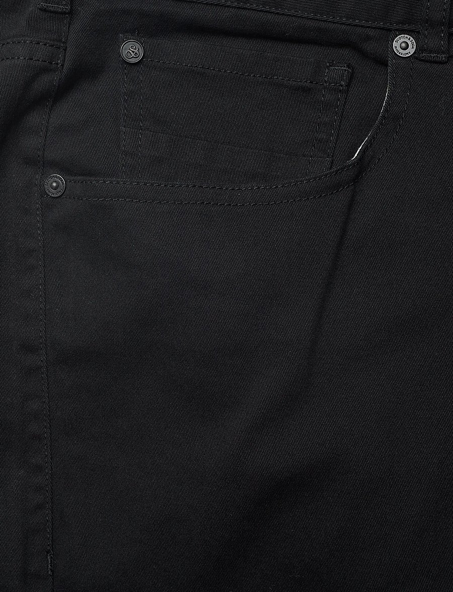 Scotch & Soda - Ralston- cotton-blend twill regular slim fit 5-pocket pant - chinosy - anthracite - 2