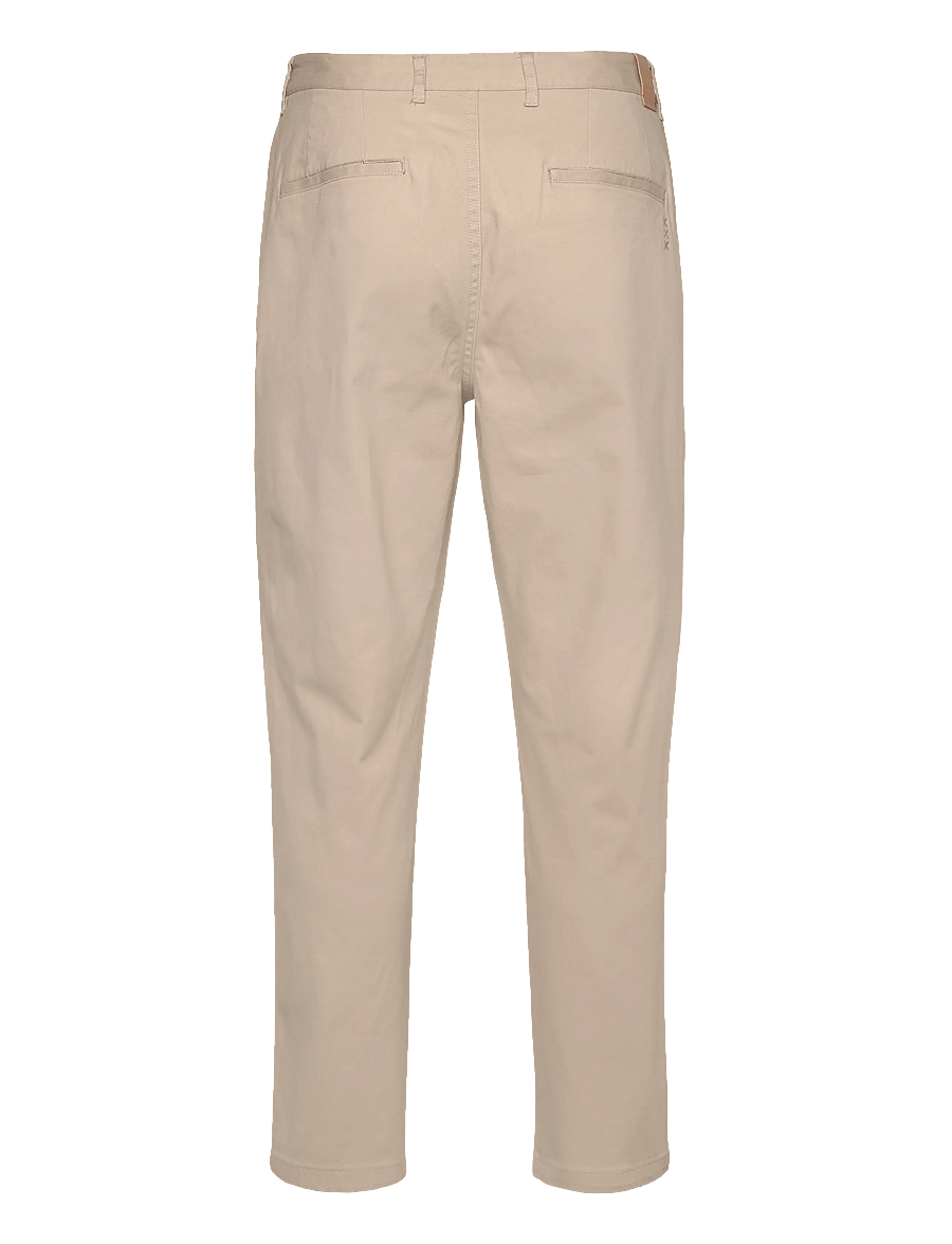 Scotch & Soda - Seasonal core - Drift - Washed cotton blend chino - chinos - plaza taupe - 1