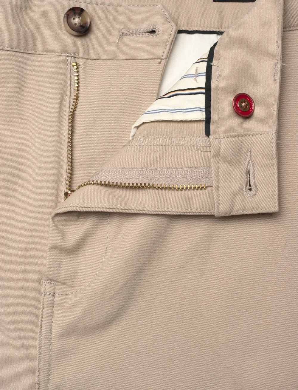 Scotch & Soda - Seasonal core - Drift - Washed cotton blend chino - chinos - plaza taupe - 3