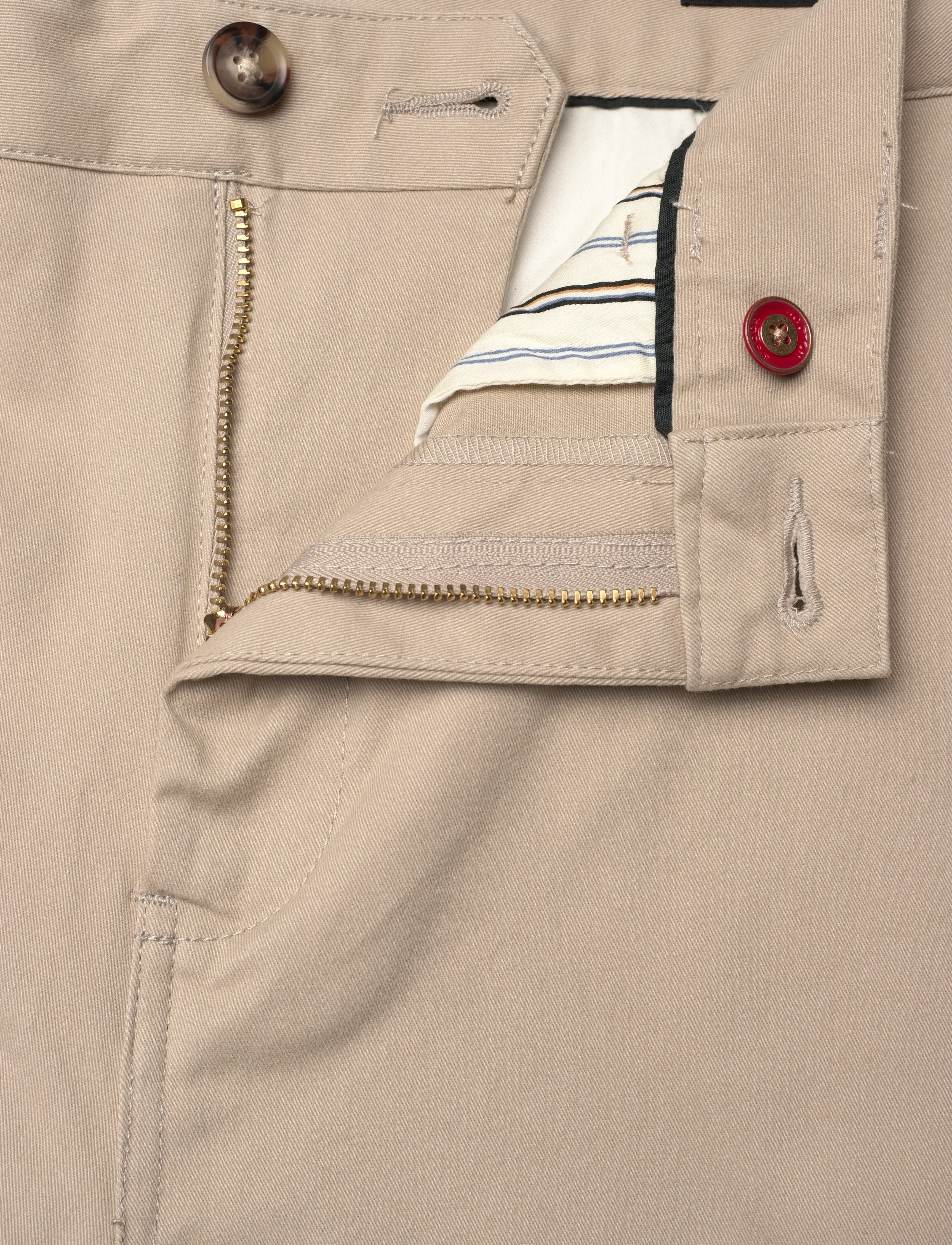 Scotch & Soda - Seasonal core - Drift - Washed cotton blend chino - chinos - plaza taupe - 3