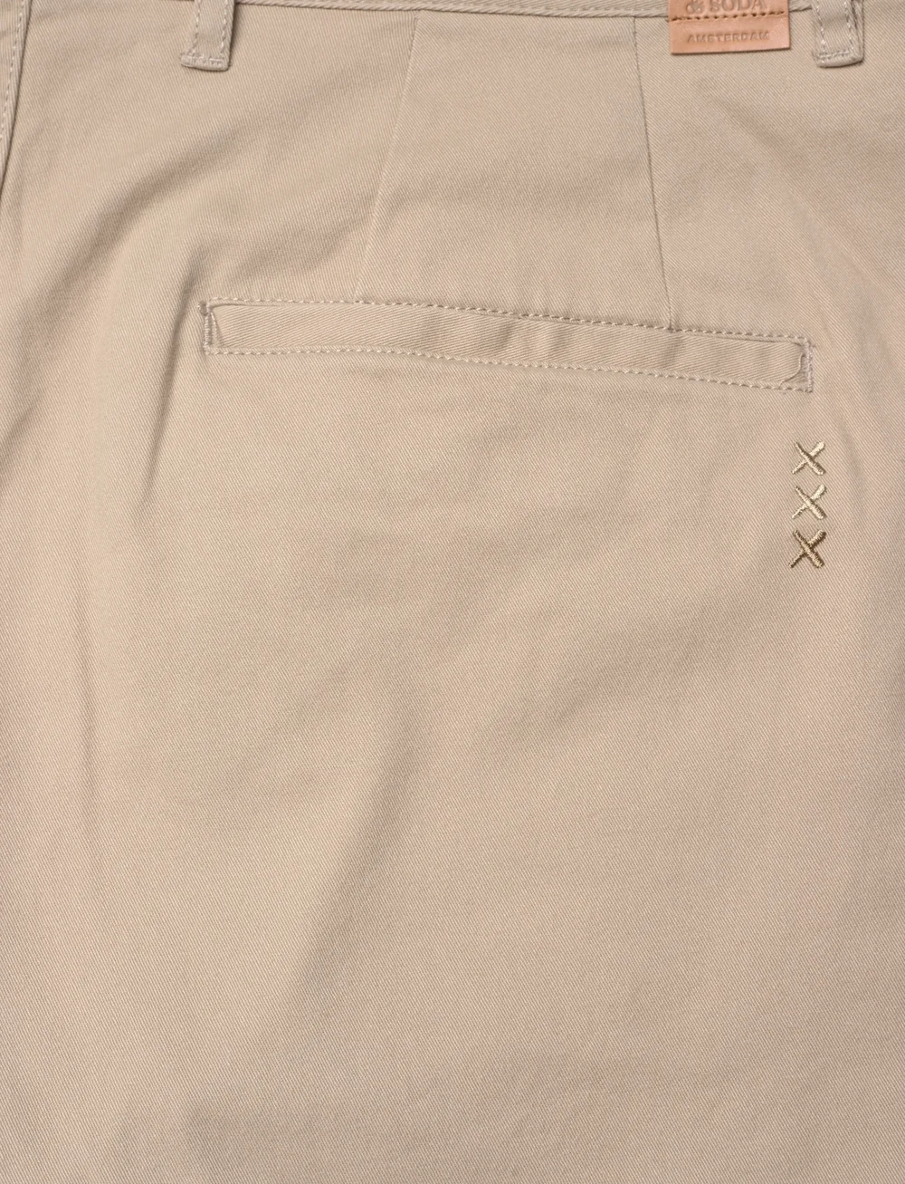 Scotch & Soda - Seasonal core - Drift - Washed cotton blend chino - chinos - plaza taupe - 4