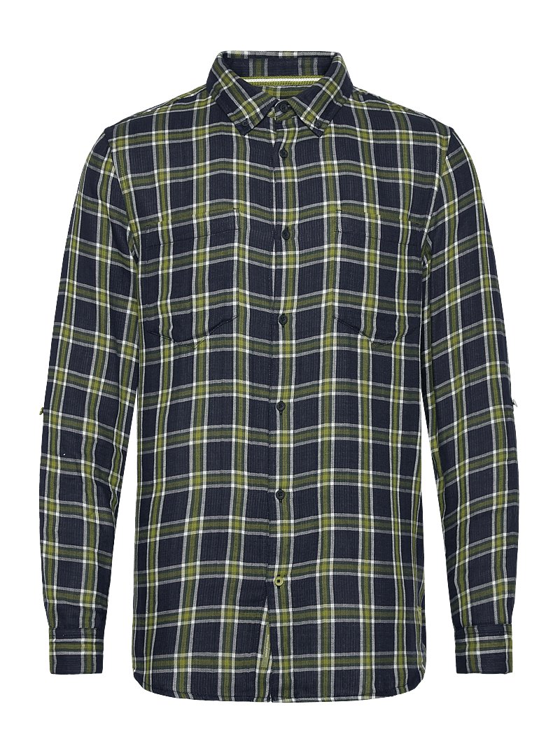 Scotch & Soda - Double-face regular fit shirt - ternede skjorter - sky captain check - 0