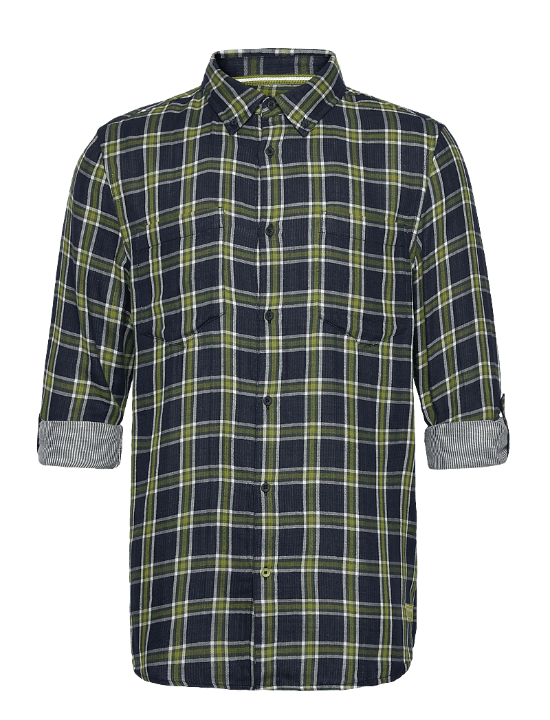 Scotch & Soda - Double-face regular fit shirt - ternede skjorter - sky captain check - 2