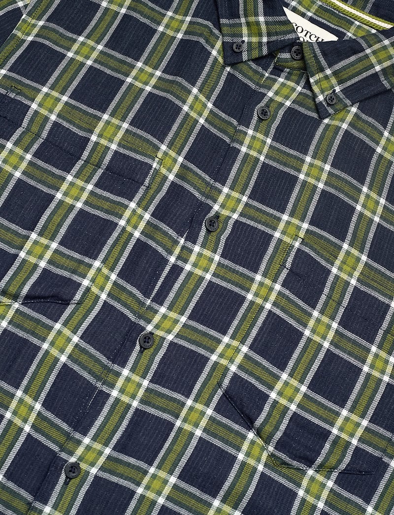 Scotch & Soda - Double-face regular fit shirt - ternede skjorter - sky captain check - 4