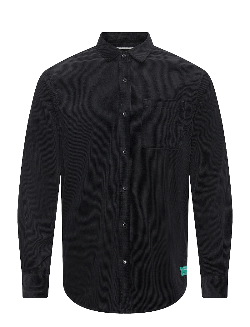 Scotch & Soda - Regular-fit corduroy shirt - fløjlsskjorter - meteorite - 0
