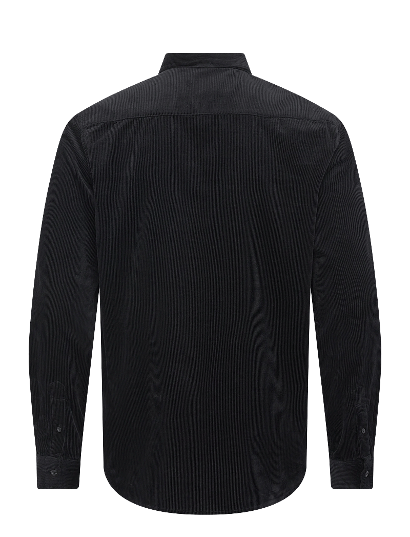 Scotch & Soda - Regular-fit corduroy shirt - fløjlsskjorter - meteorite - 1