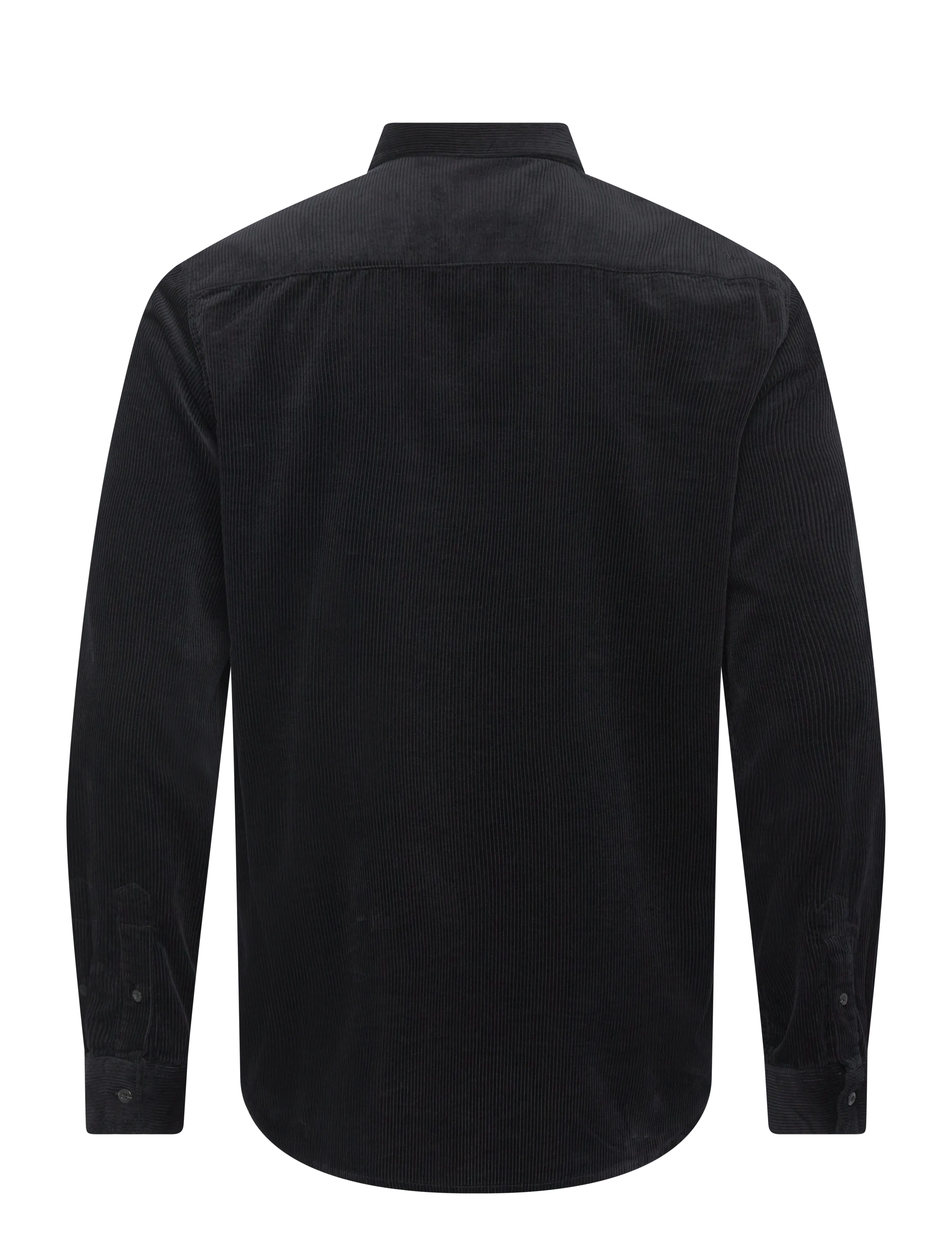 Scotch & Soda - Regular-fit corduroy shirt - fløjlsskjorter - meteorite - 1