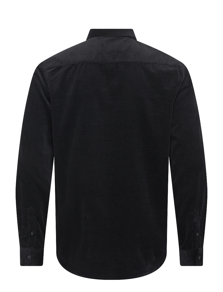 Scotch & Soda - Regular-fit corduroy shirt - fløjlsskjorter - meteorite - 1