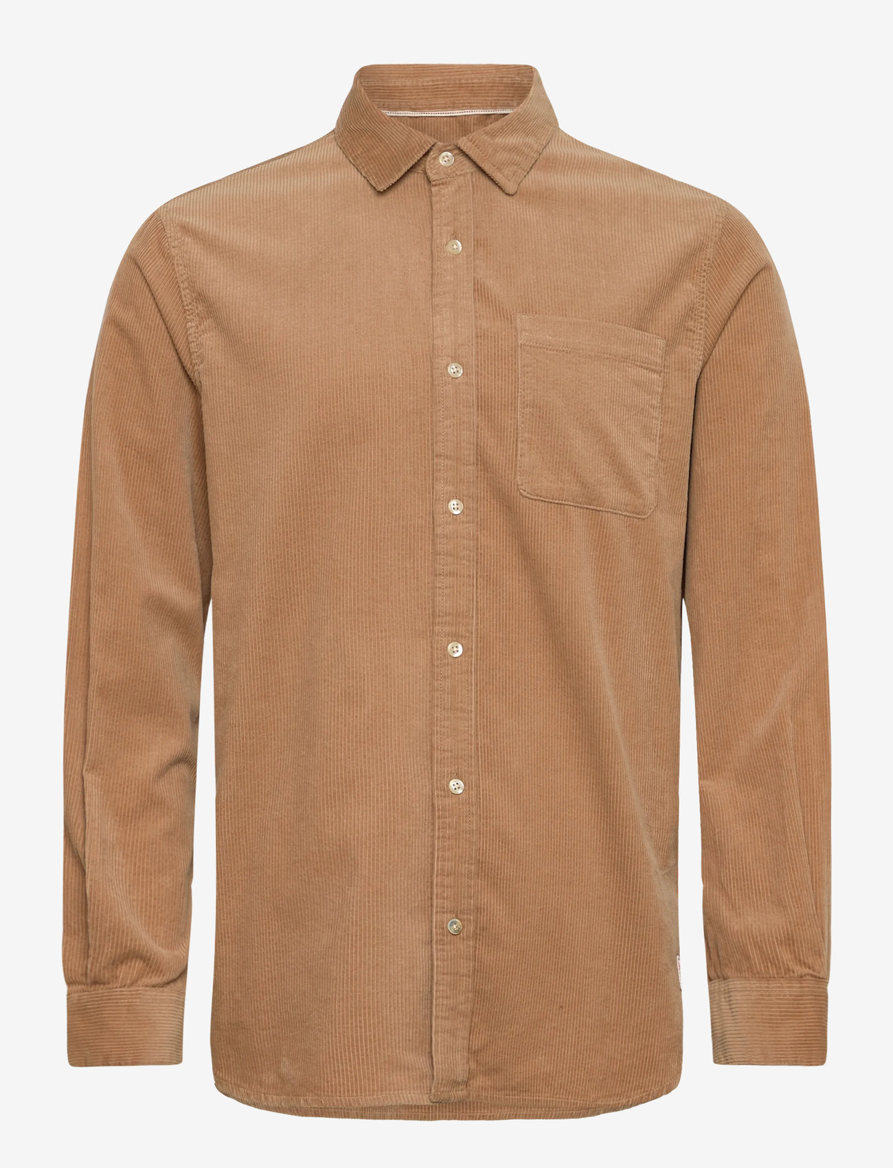 Scotch & Soda - Regular-fit corduroy shirt - casual hemden - tannin - 0