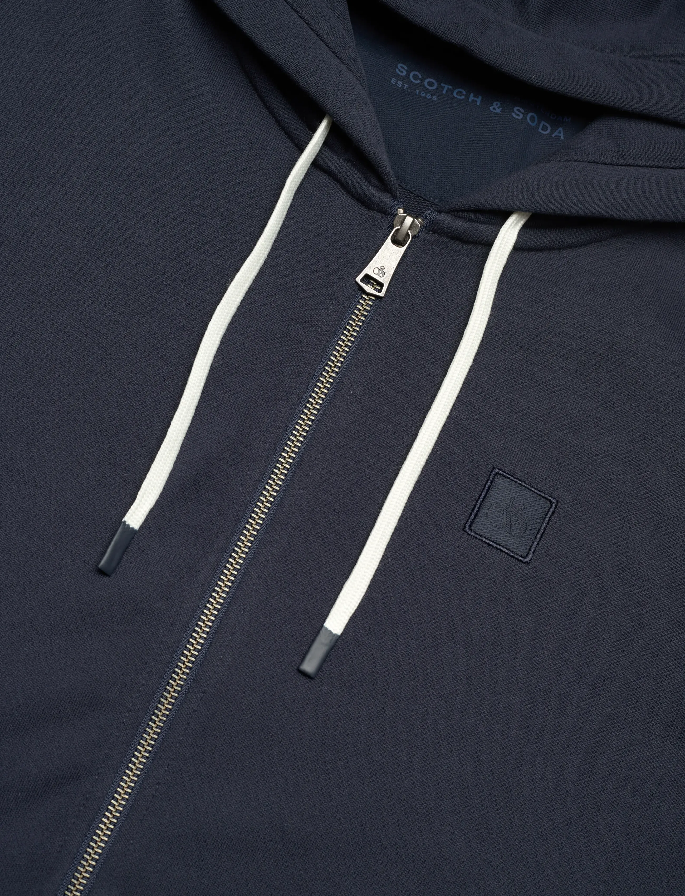Scotch & Soda - Full Zip Logo Hoodie - sweats à capuche - sky captain - 2