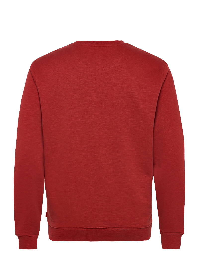 Scotch & Soda - Left Chest Logo Sweatshirt - sweatshirts - ketchup - 1