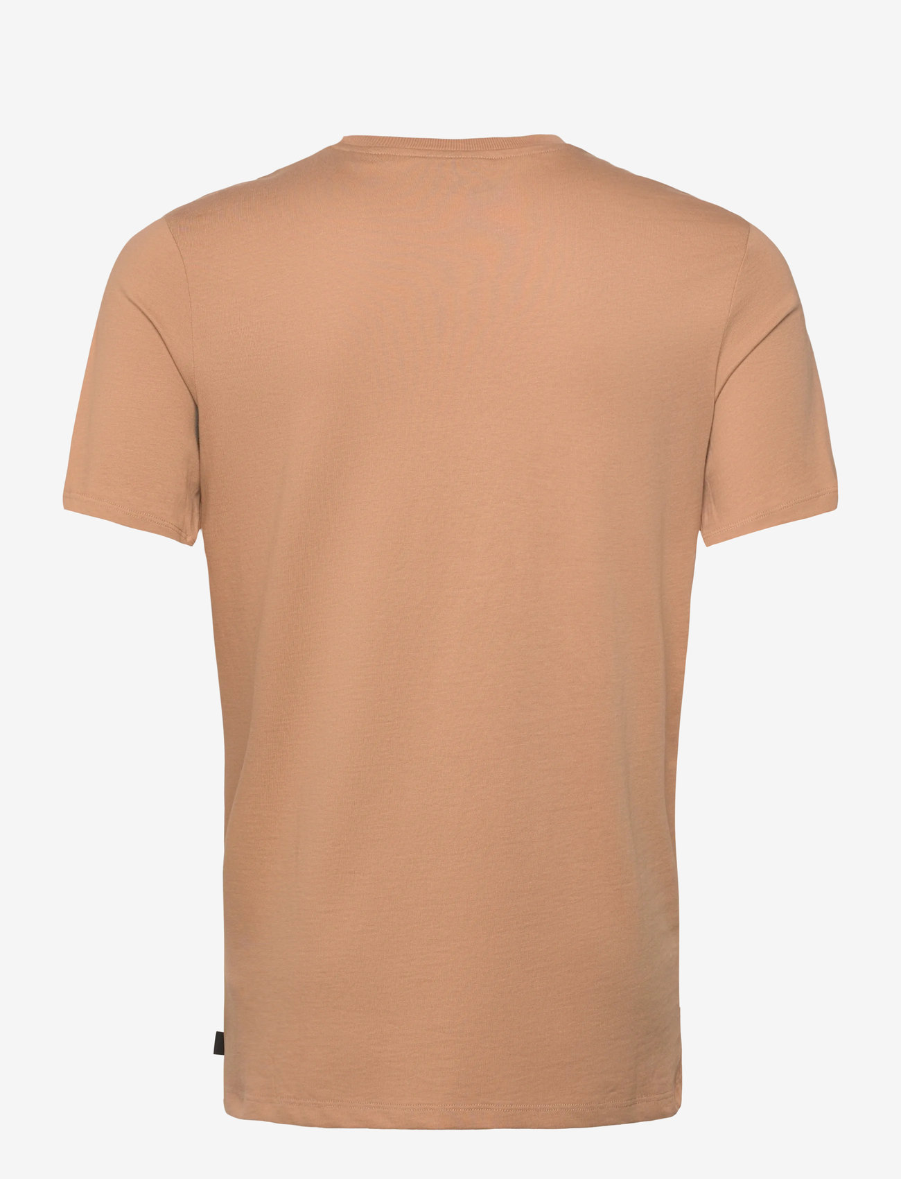 Scotch & Soda - Regular Fit Left Chest Logo T-shirt - kortærmede t-shirts - tannin - 1