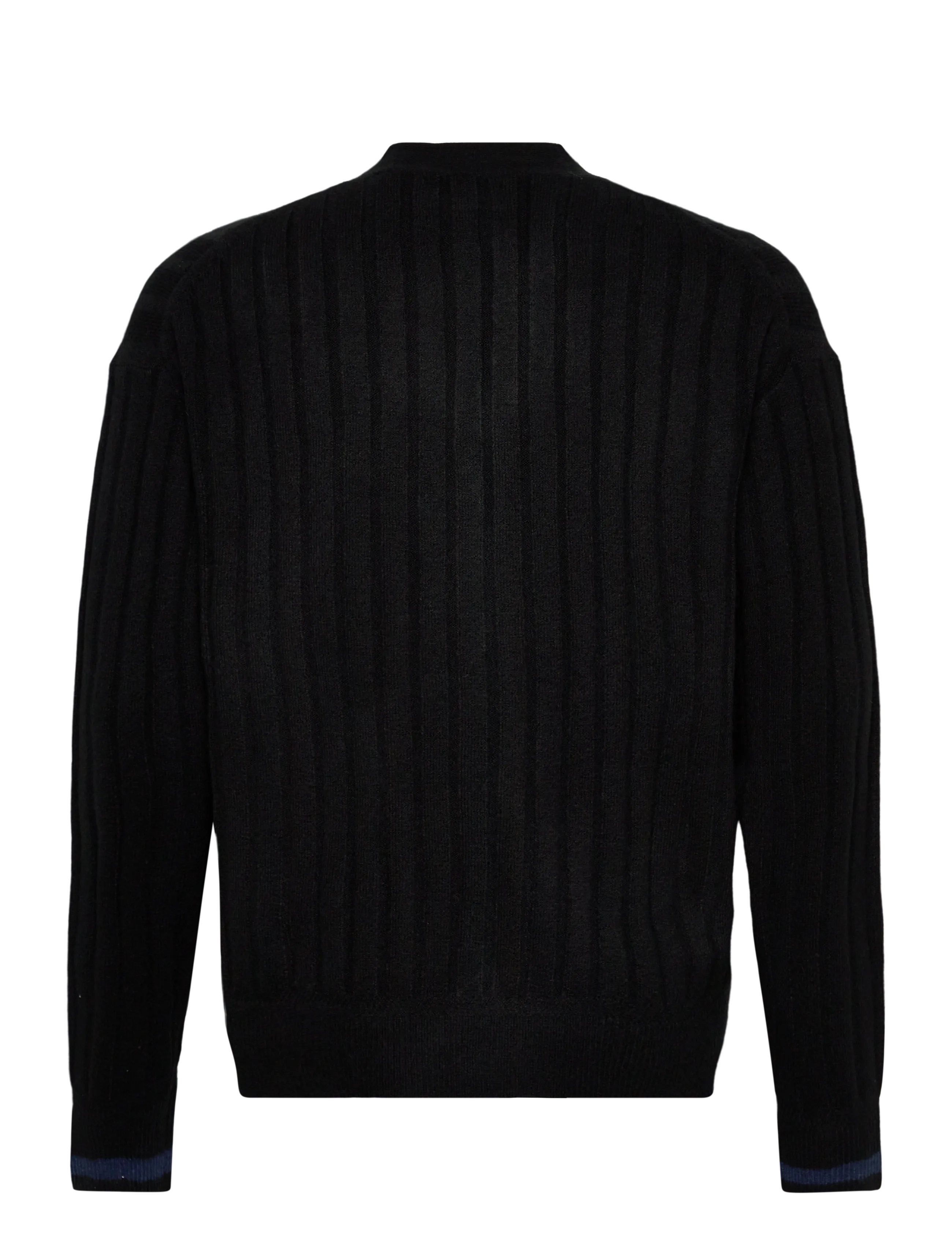 Scotch & Soda - Soft knit dropped shoulder cardigan - cardigans - meteorite - 1