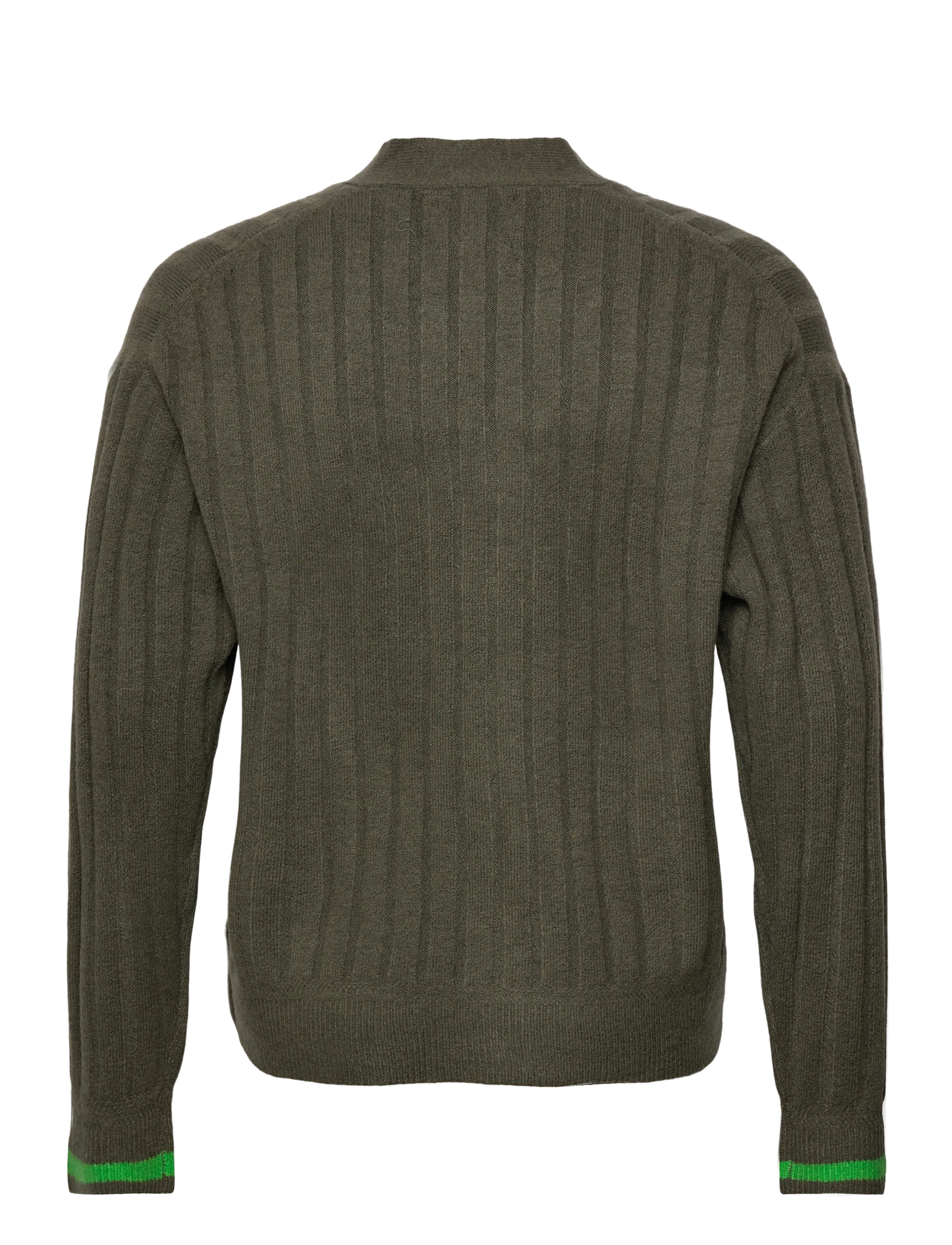 Scotch & Soda - Soft knit dropped shoulder cardigan - strickjacken - thyme - 1