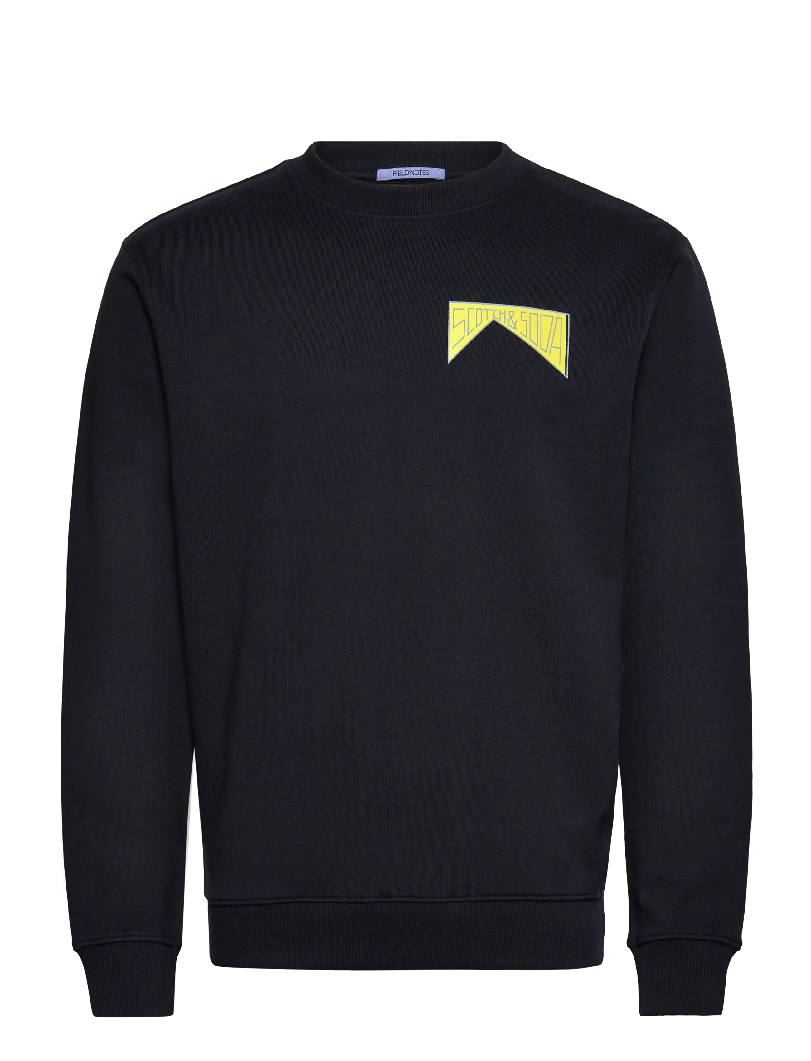 SCOTCH & SODA Front + Back Artwork Sweatshirt Navy - M - Herren