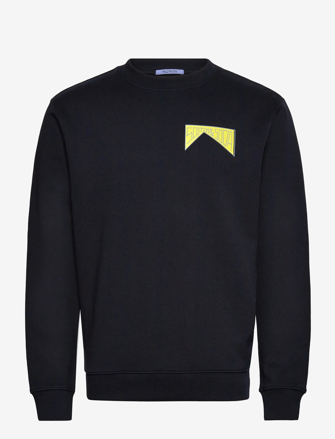 Scotch & Soda - Front + Back Artwork Sweatshirt - sweatshirts - sky captain - 0