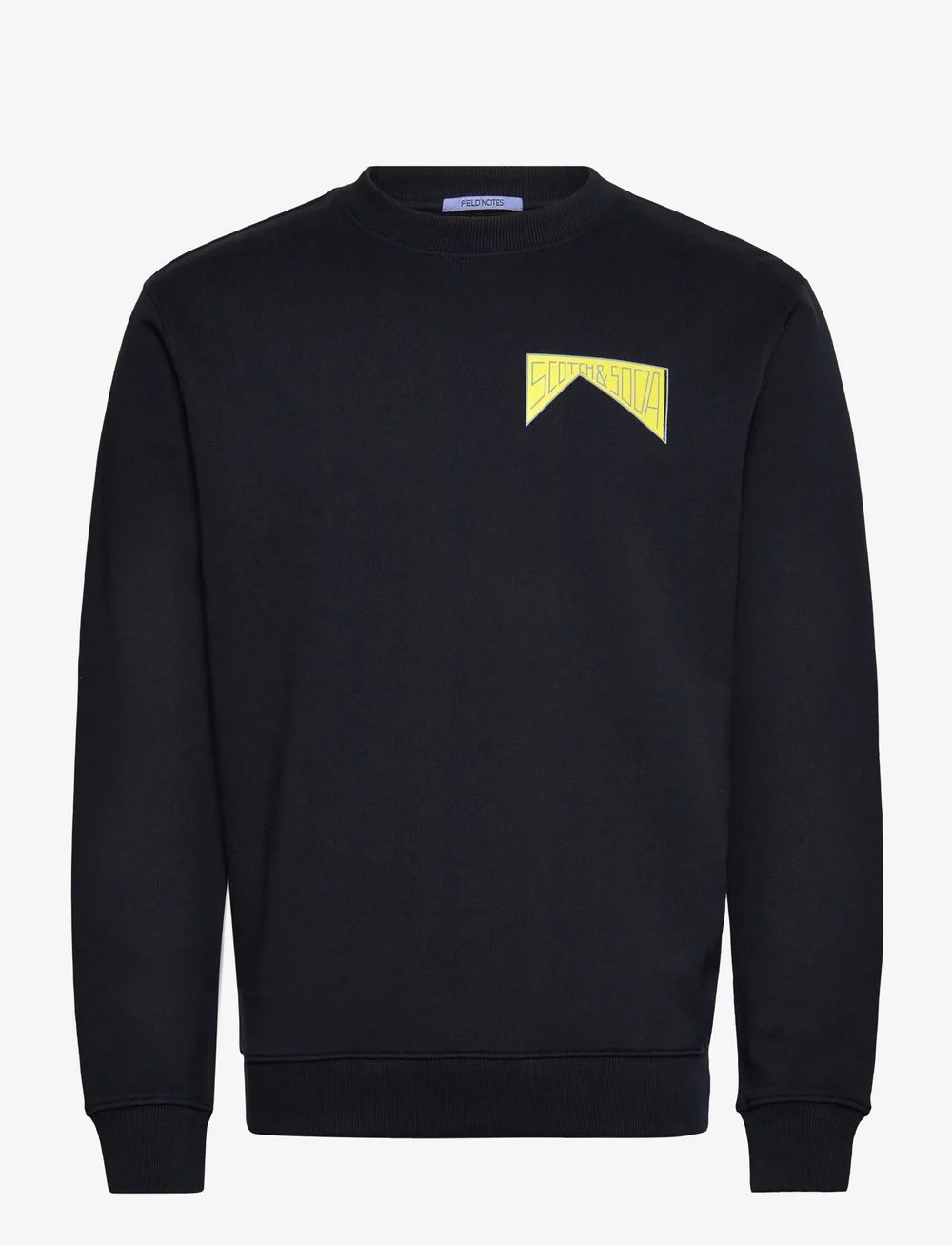 Scotch & Soda - Front + Back Artwork Sweatshirt - swetry - sky captain - 0