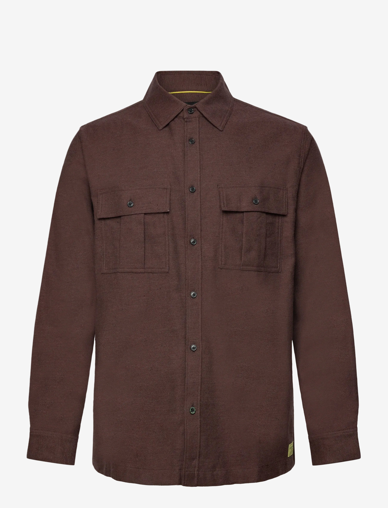 Scotch & Soda - Melange relaxed-fit shirt - casual hemden - demitasse melange - 0