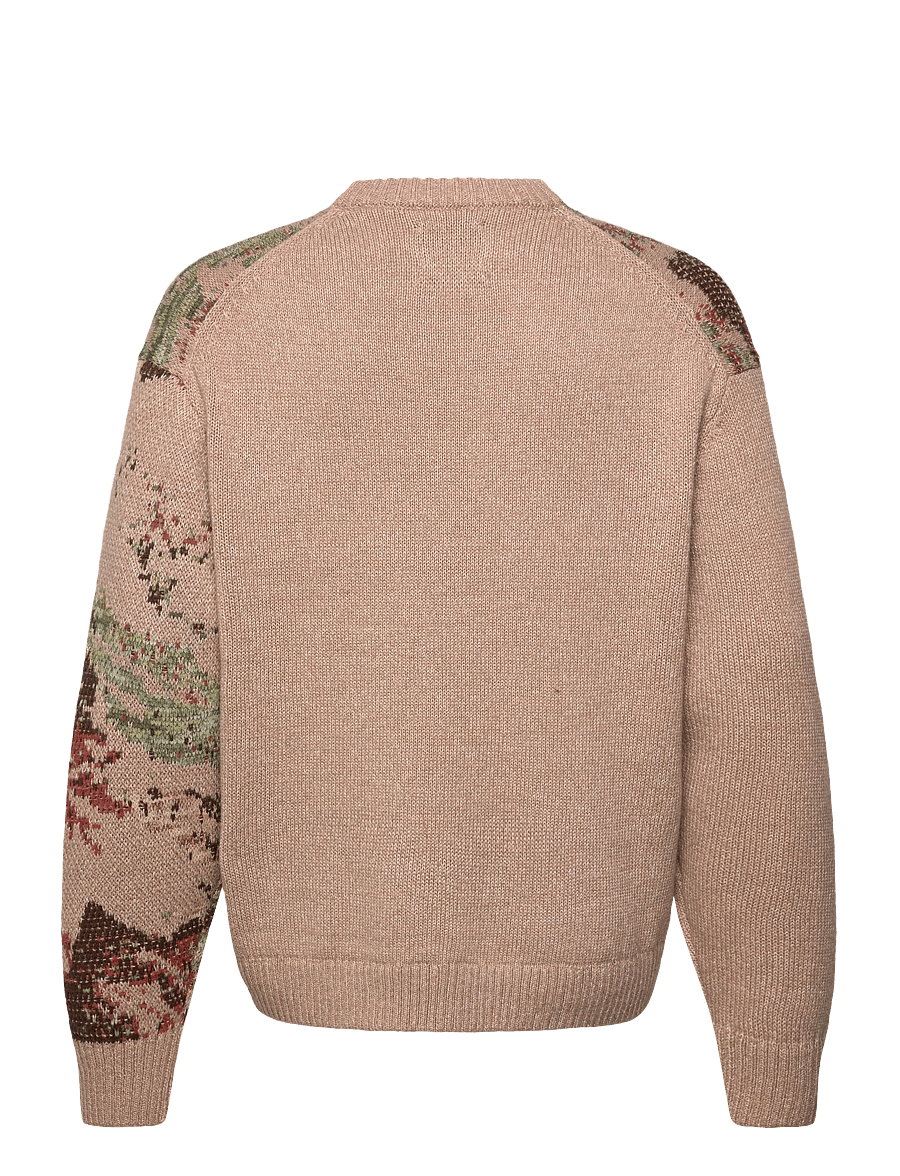 Scotch & Soda - Mountain loose fit pullover - rundhals - mountain tannin aop - 1