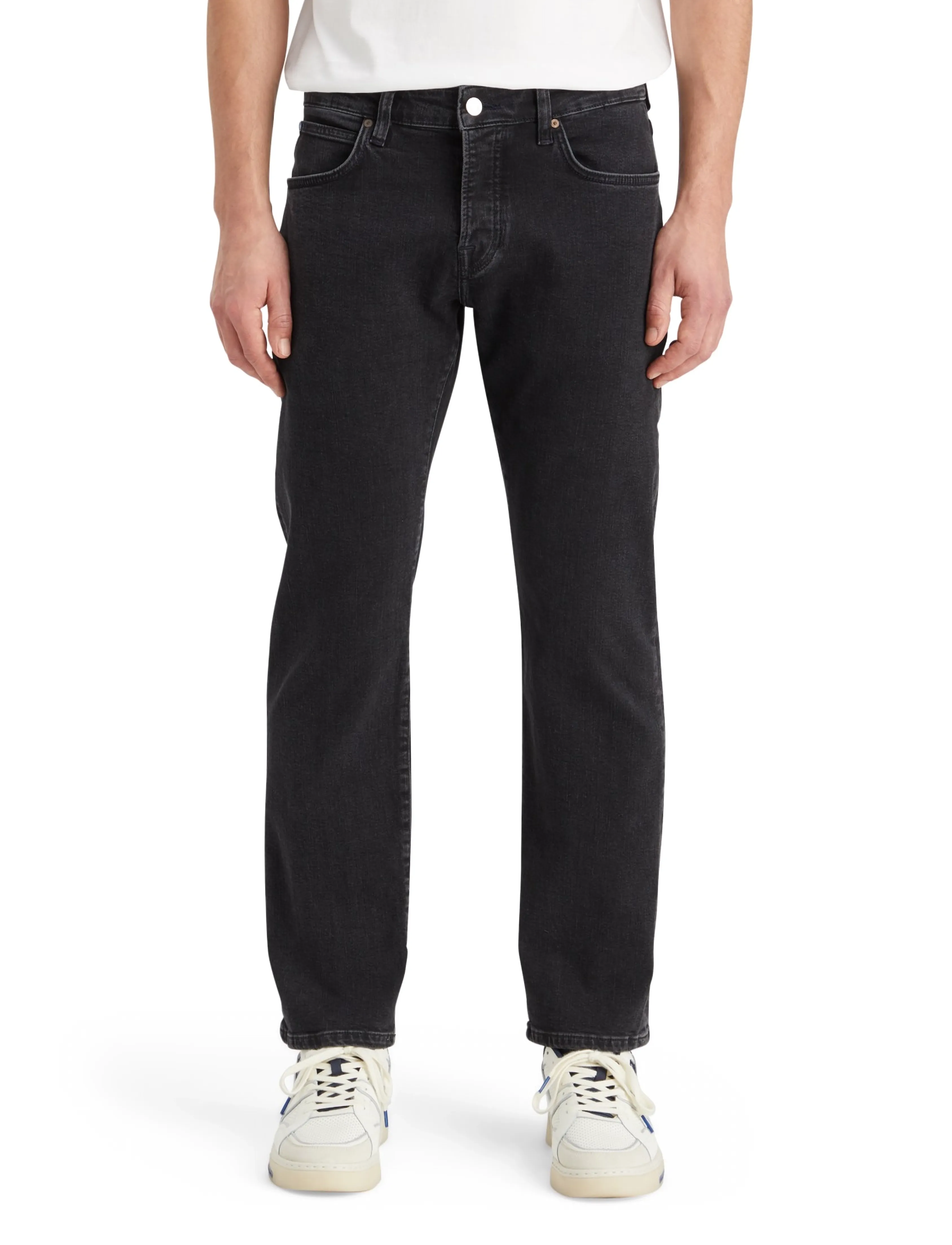 Scotch & Soda - CORE The Zee straight jeans City Black - city black - 4