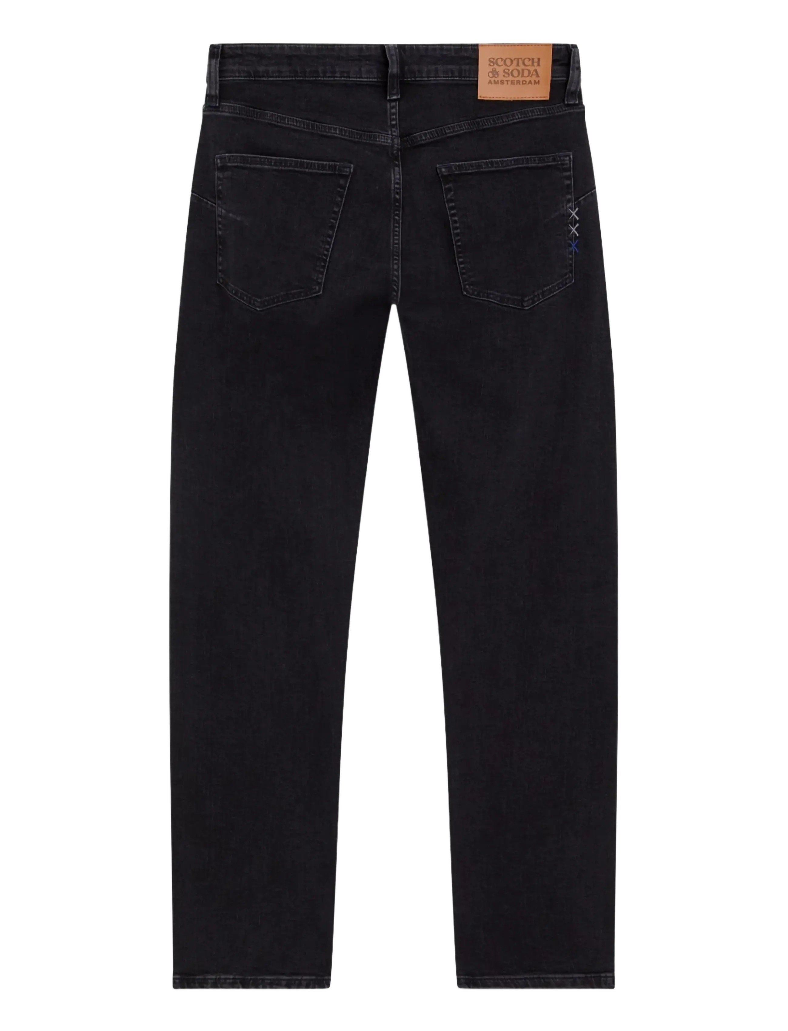 Scotch & Soda - CORE The Zee straight jeans City Black - city black - 2