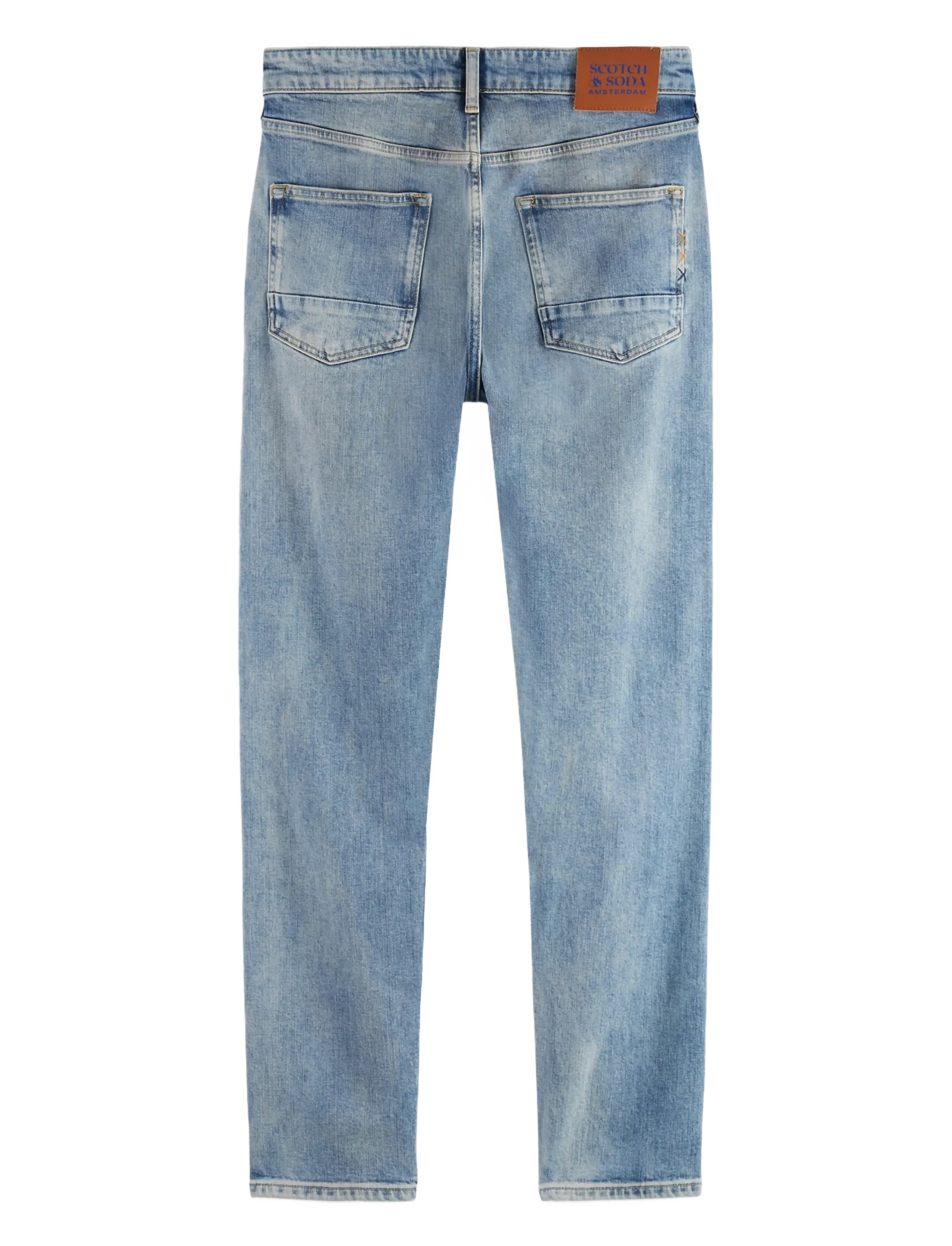 Scotch & Soda - CORE Ralston in organic cotton Aqua Blue - aqua blue - 1