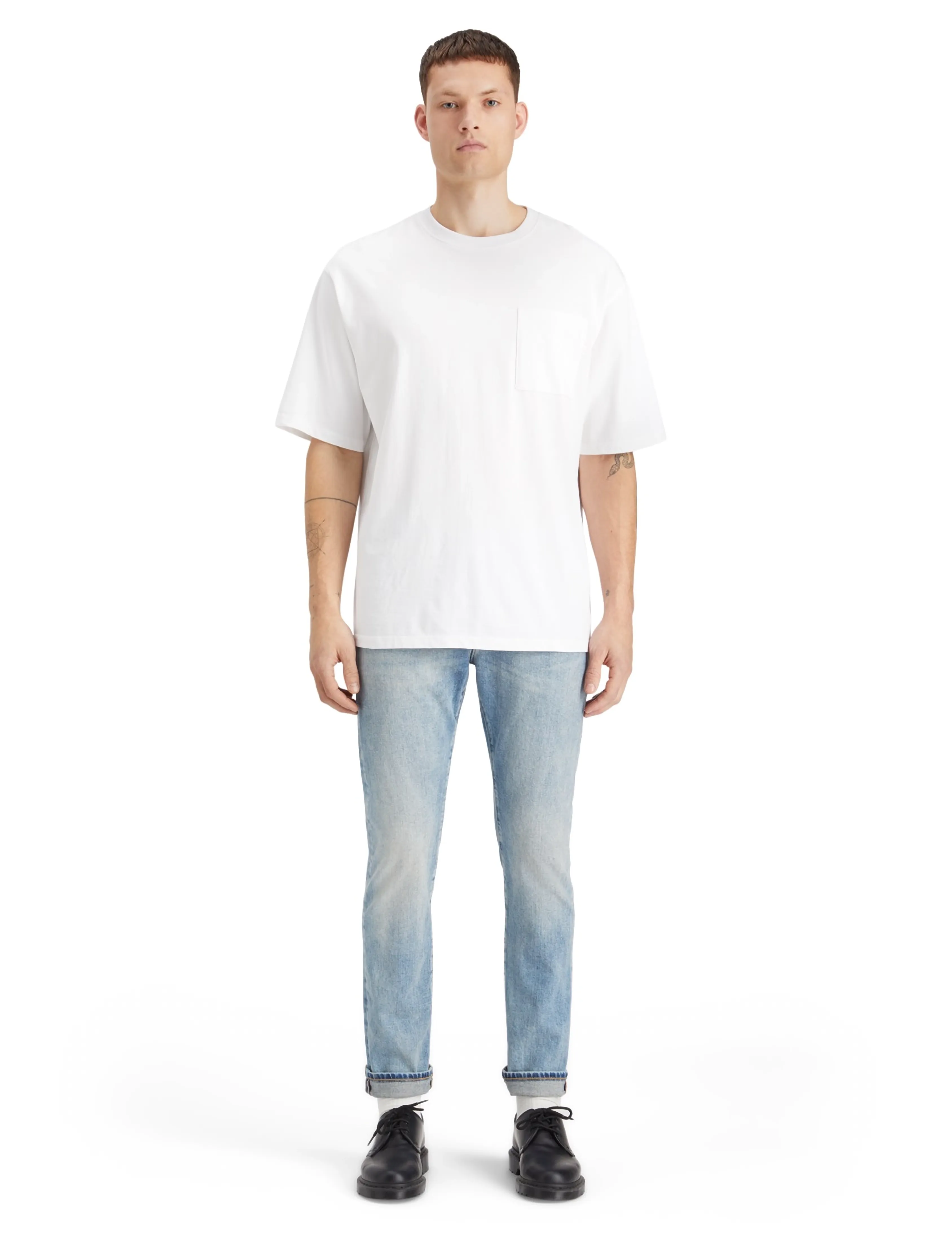 Scotch & Soda - CORE Ralston in organic cotton Aqua Blue - aqua blue - 2